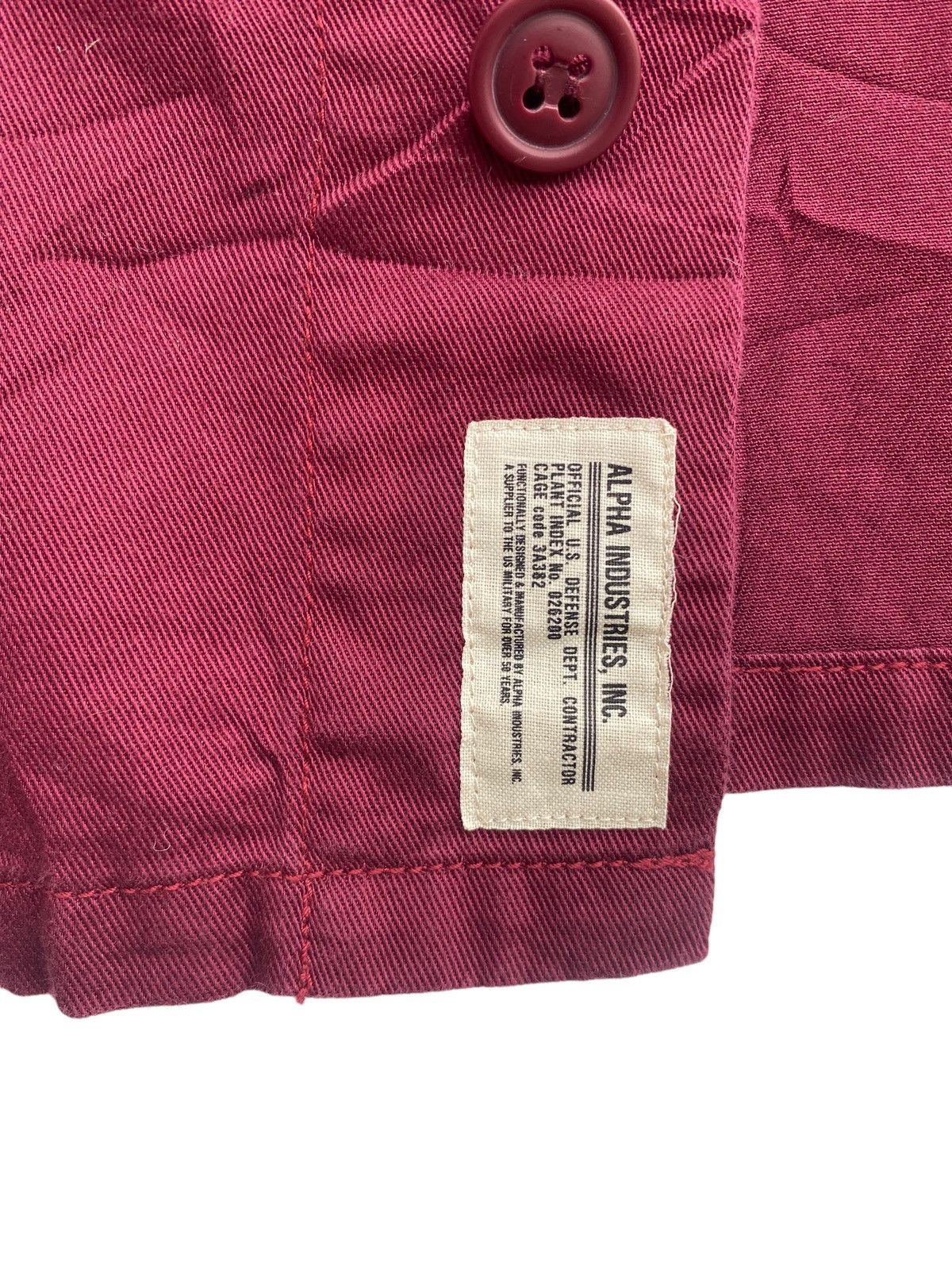 Alpha Industries × Vintage Vtg 90s Alpha Industries tiger roar military souvenir shirts Size US M / EU 48-50 / 2 - 6 Thumbnail