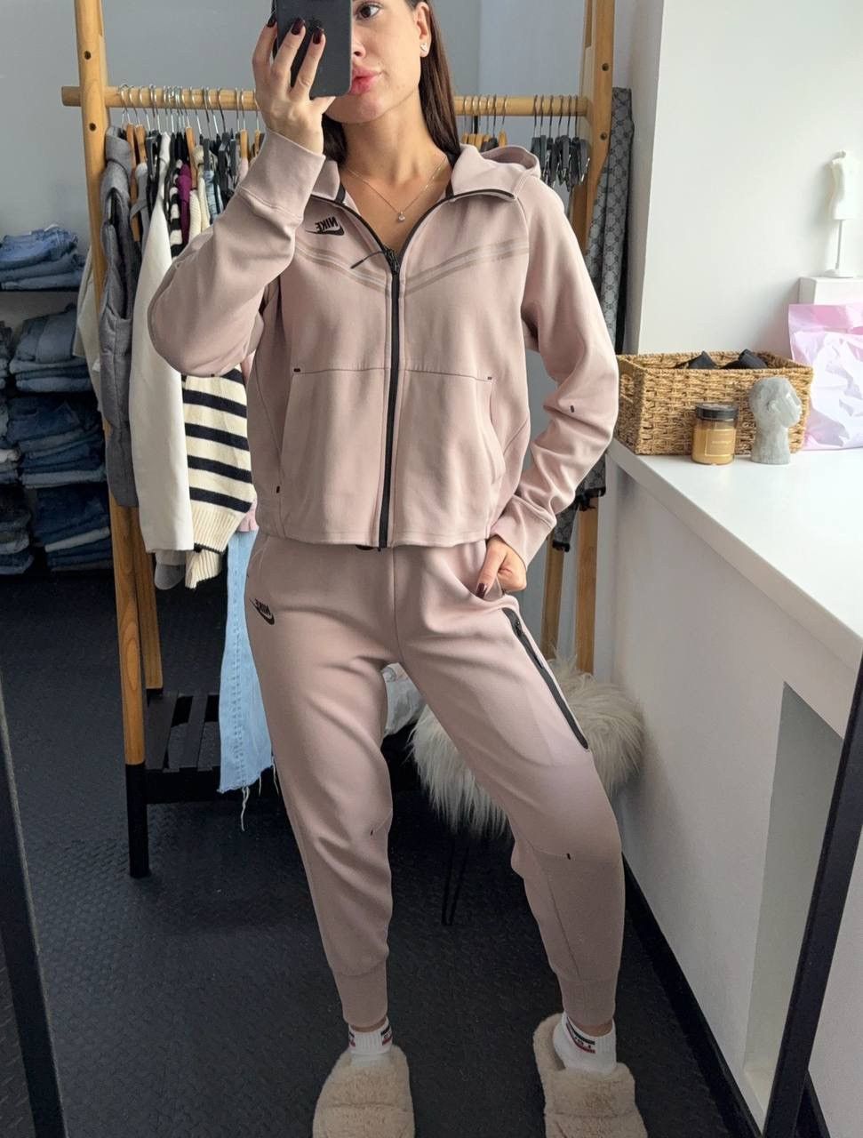Nike Nike Tech Fleece women’s pink costume Size:S Size S / US 4 / IT 40 - 1 Thumbnail