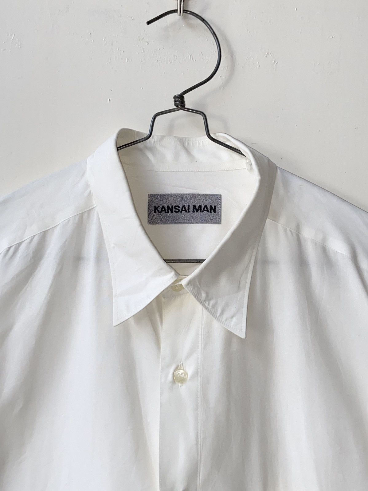 Kansai Yamamoto KANSAI MAN White Shirt Size US L / EU 52-54 / 3 - 13 Thumbnail