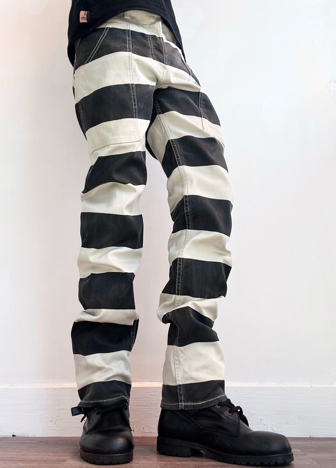 Vintage Vintage Road Runner Stripped Jeans Size US 32 / EU 48 - 1 Thumbnail