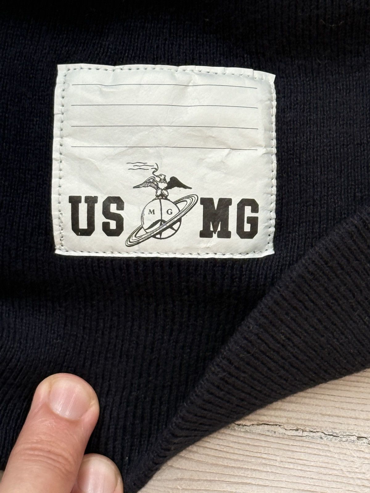 Mister Green Mister Green Wool Navy Beanie Size ONE SIZE - 3 Thumbnail