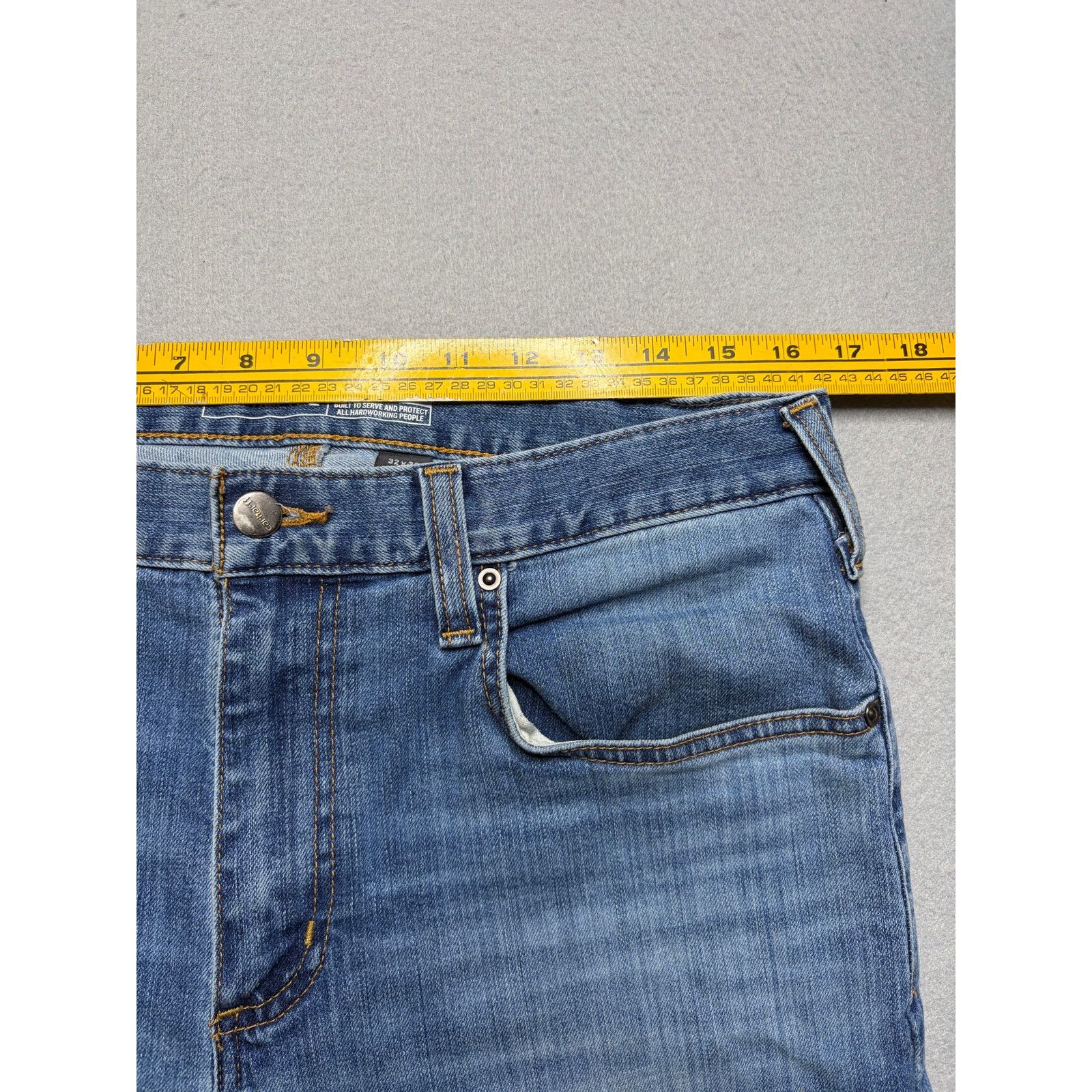 Carhartt Carhartt Relaxed Fit Jeans Men’s 32x32 Light Wash Straight Size US 32 / EU 48 - 5 Thumbnail