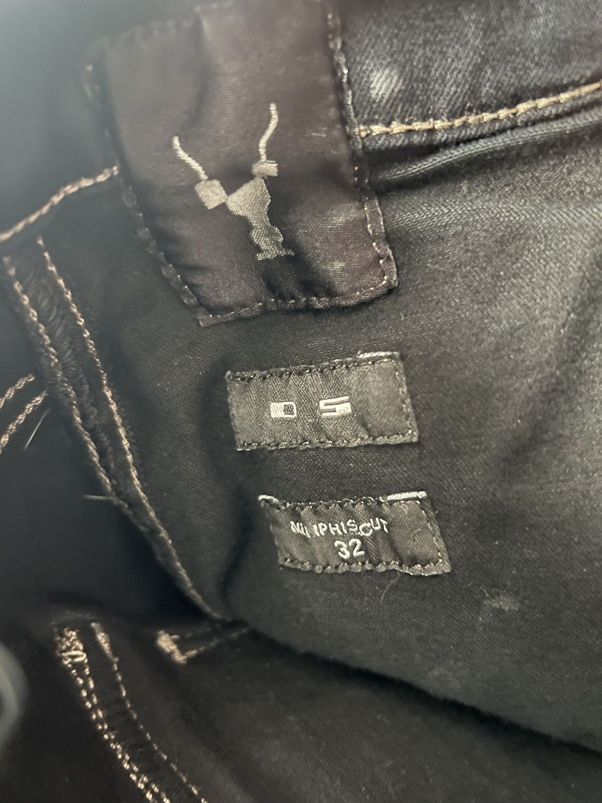 Rick Owens Rick Owens Waxed Memphis Denim Size US 32 / EU 48 - 4 Thumbnail
