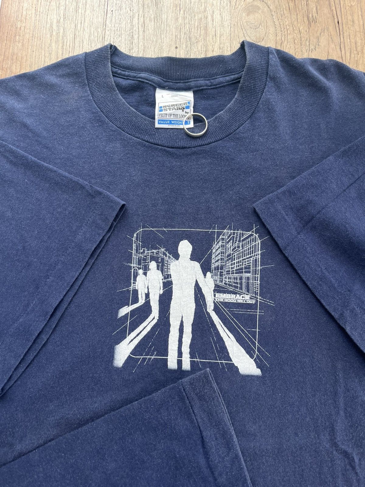 Band Tees Vintage EMBRACE The Good Will Out 1998’s Tour Tshirt Size US L / EU 52-54 / 3 - 8 Thumbnail