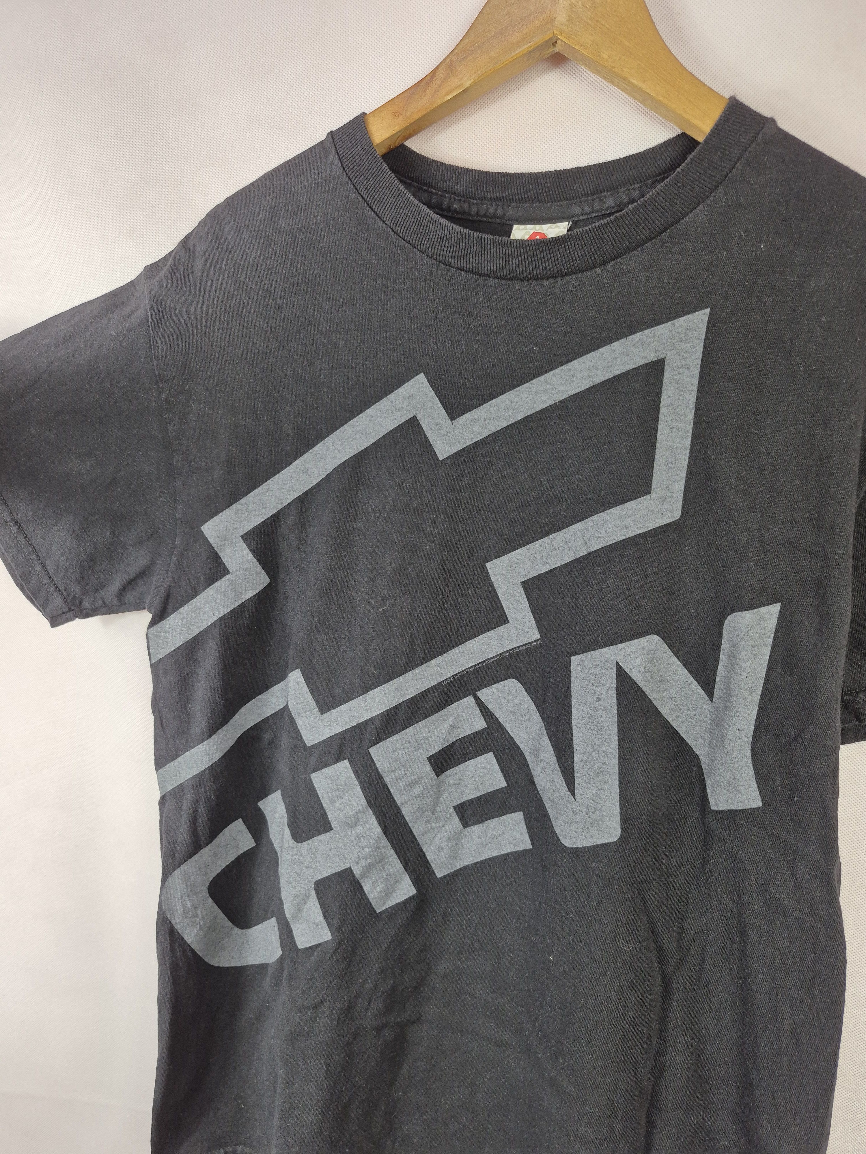 Vintage 🔥 Chevrolet Big Logo Chevvy Overprint Tee Size US M / EU 48-50 / 2 - 3 Thumbnail