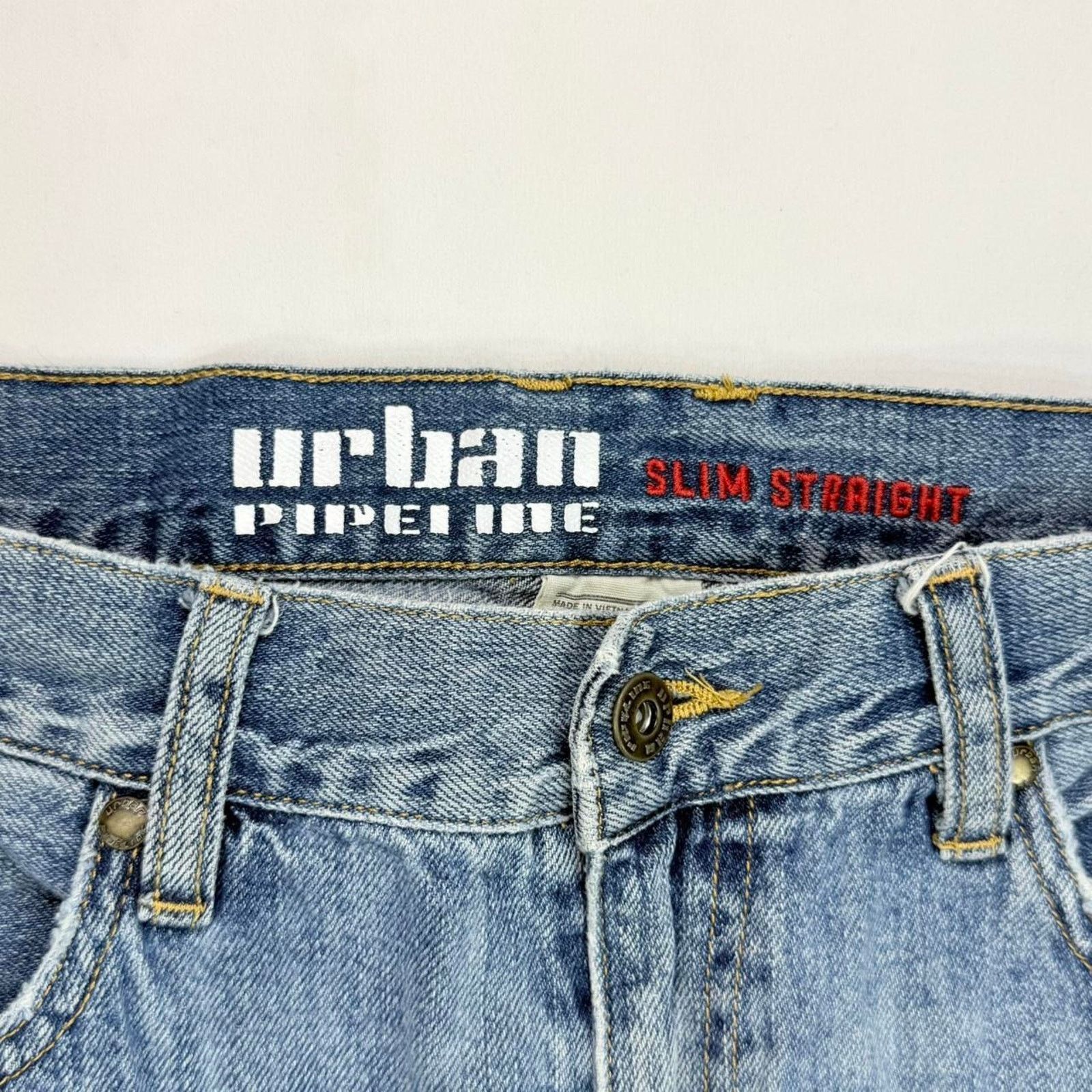 Levi's Vintage Urban Pipeline Jeans W36 X L34 Size US 36 / EU 52 - 6 Thumbnail