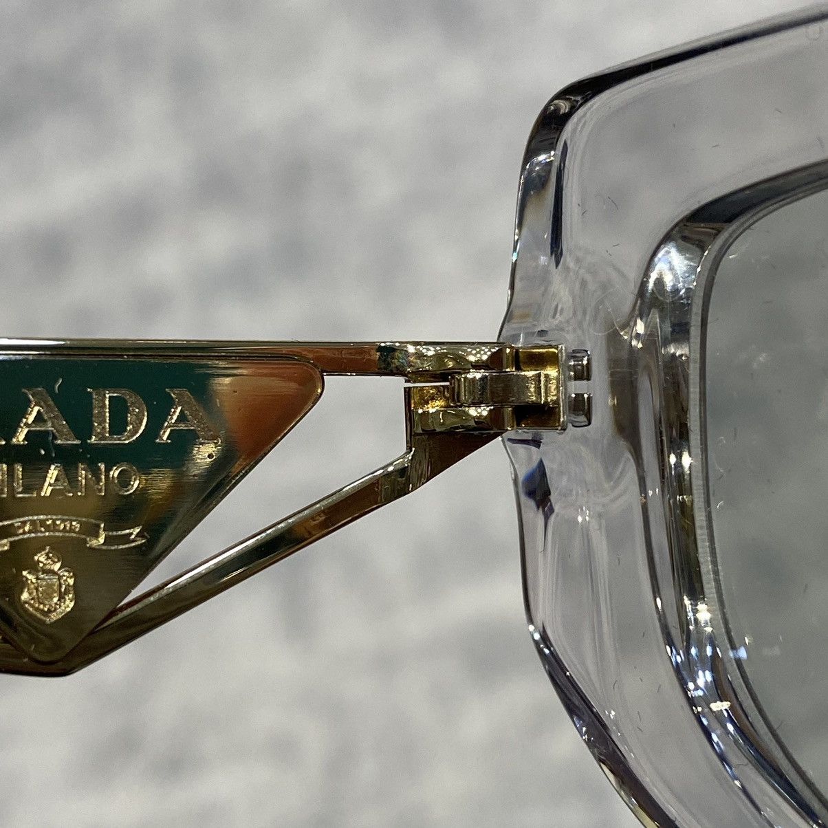 PRADA 0PR 14YS 12R50K TRANSPARENT GREY