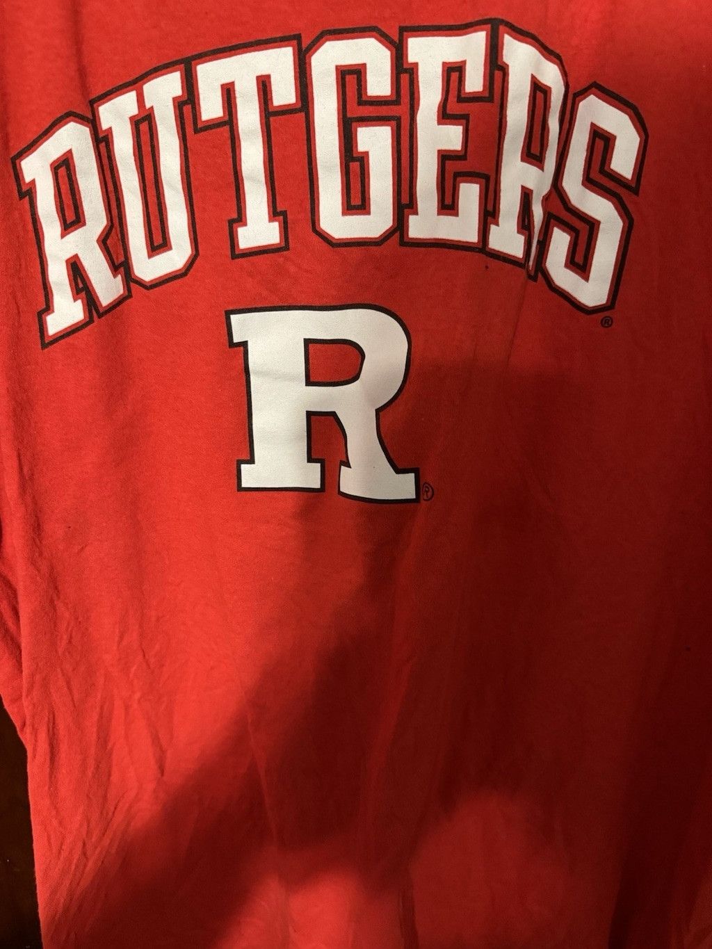 The Unbranded Brand Rutgers Scarlet Knights T-Shirt Men's Size XL Red Size US XL / EU 56 / 4 - 4 Thumbnail