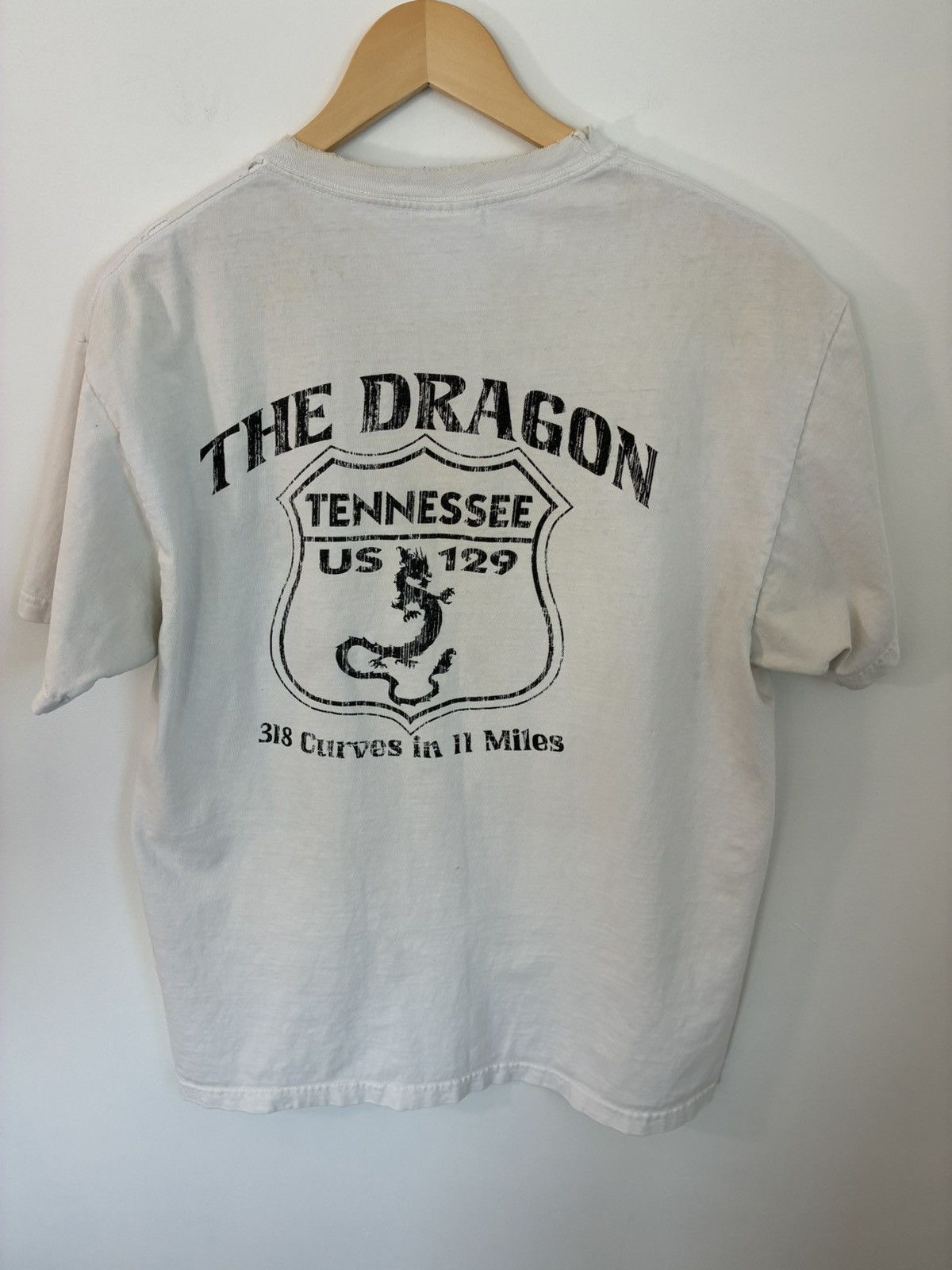 Harley Davidson Thrashed DRAGON Harley Davidson Smokeys Pocket Tee Size US L / EU 52-54 / 3 - 1 Thumbnail