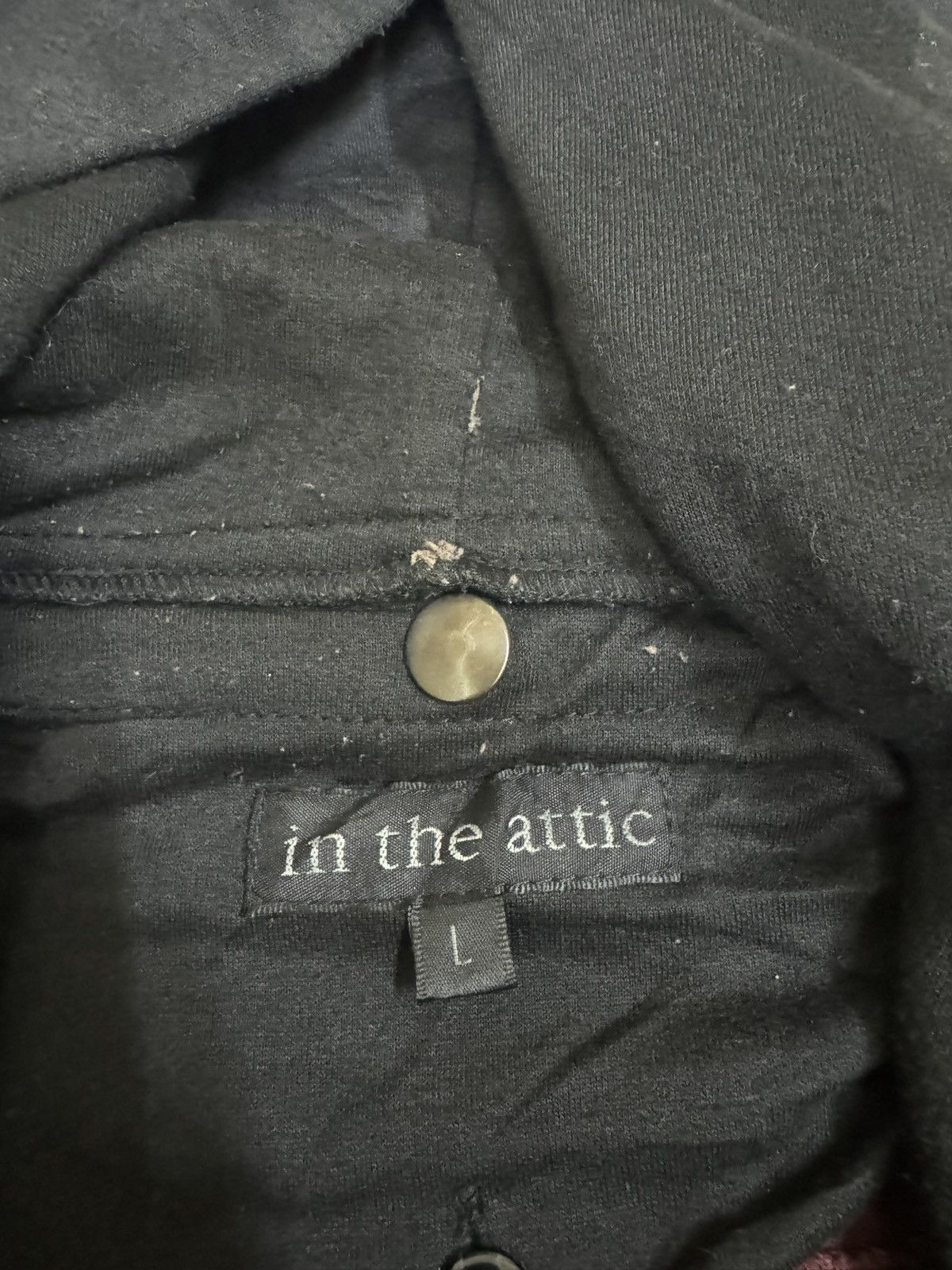 In The Attic × Japanese Brand × Vintage Vintage In The Attic jacket Hoodie Size L / US 10 / IT 46 - 7 Thumbnail