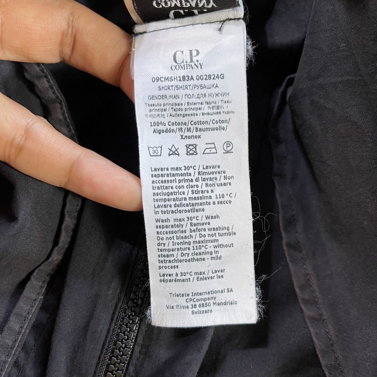 C.P. Company Rare! CP Company Gabardine Zipper Sun Fades Overshirt Lense Size US XL / EU 56 / 4 - 12 Thumbnail