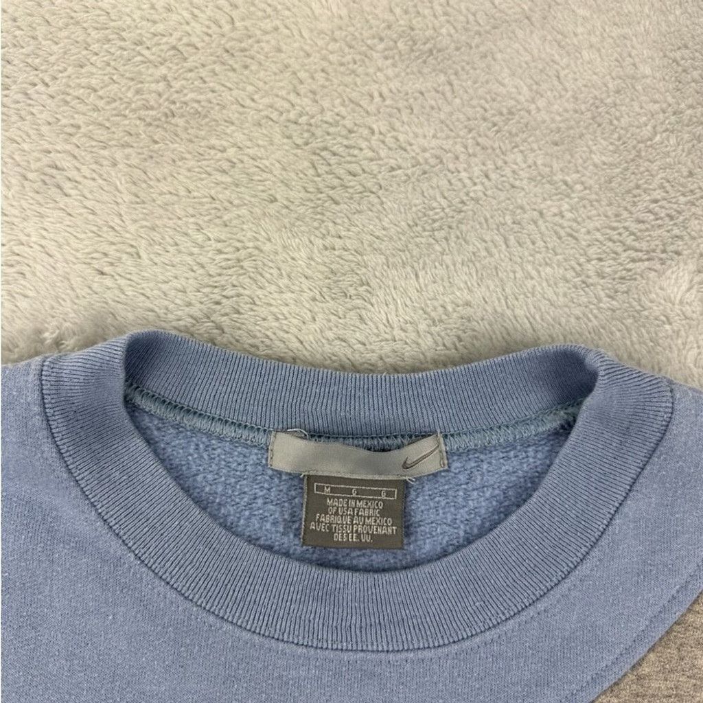Nike Nike Rework Men's Sz Medium Blue and Grey Sweatshirt Retro Size US M / EU 48-50 / 2 - 12 Thumbnail