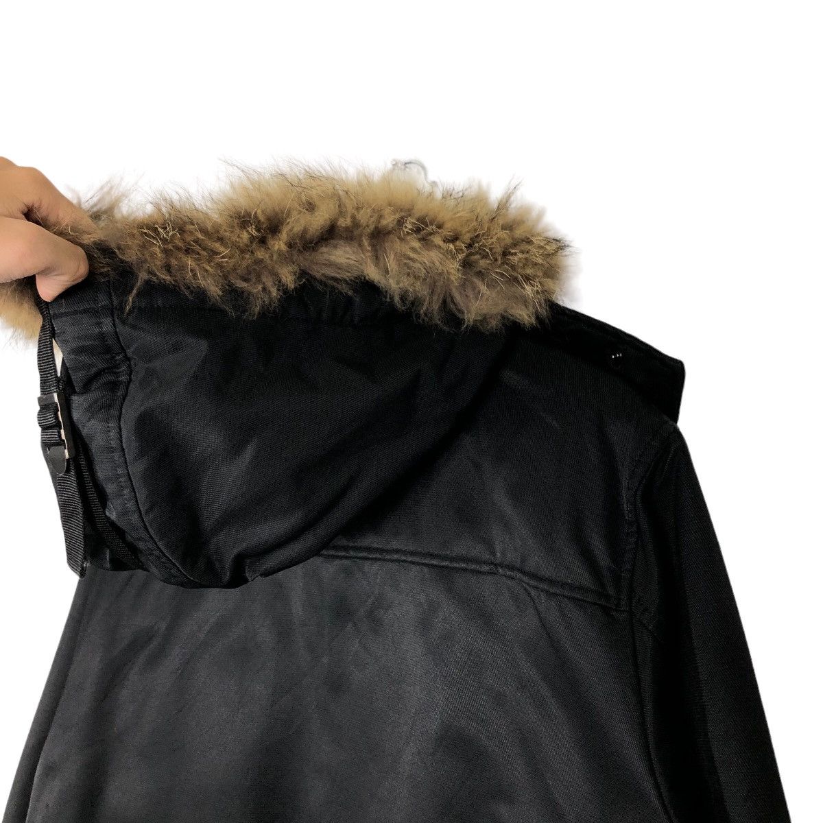 Comme Ca Ism 🔥Comme Ca Ism Japan Bomber Bondage Design Mink Fur Hoodie Size US M / EU 48-50 / 2 - 9 Thumbnail