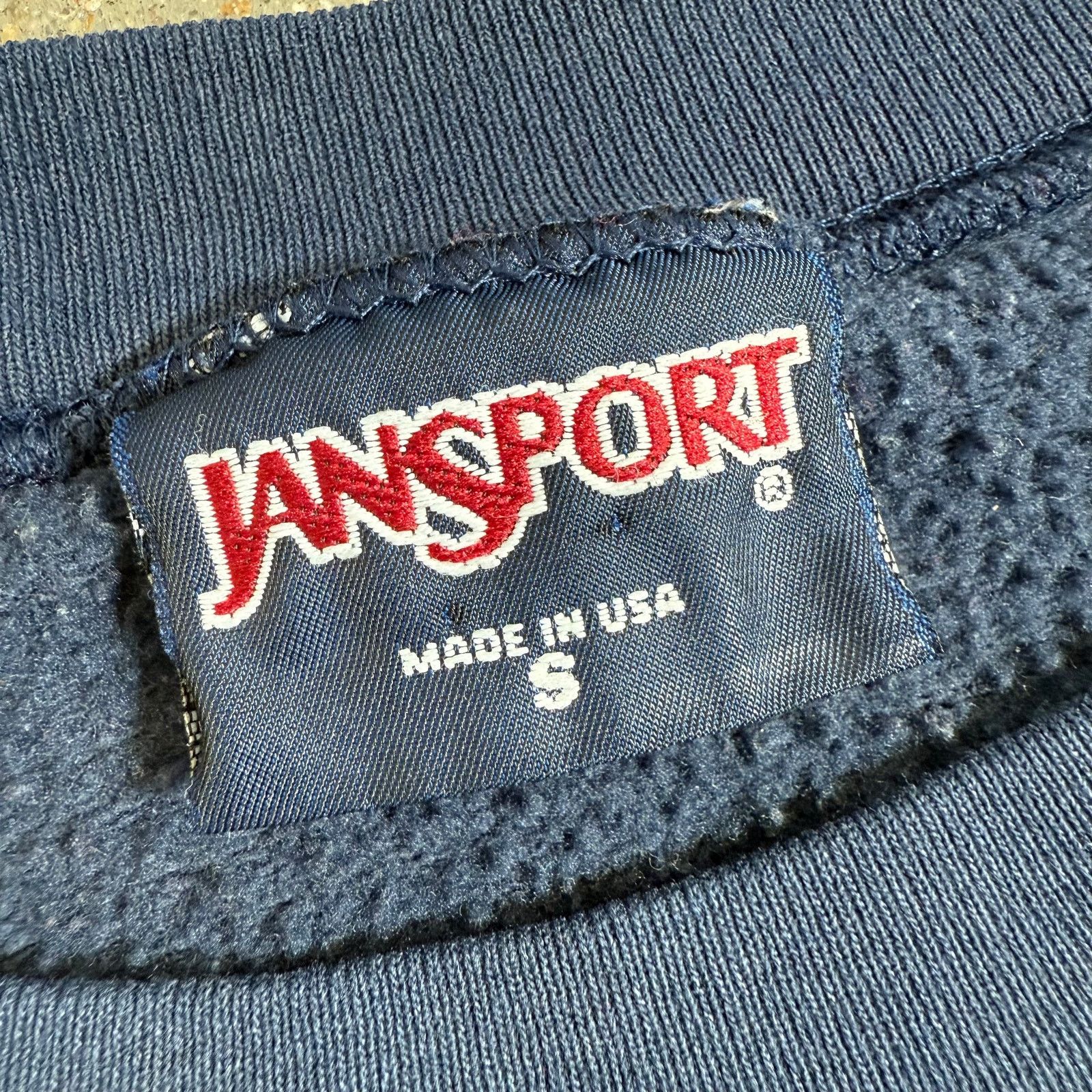 Jansport Vtg Jansport Boulder CO Crewneck Sweatshirt USA 90s Navy S Size US S / EU 44-46 / 1 - 5 Thumbnail