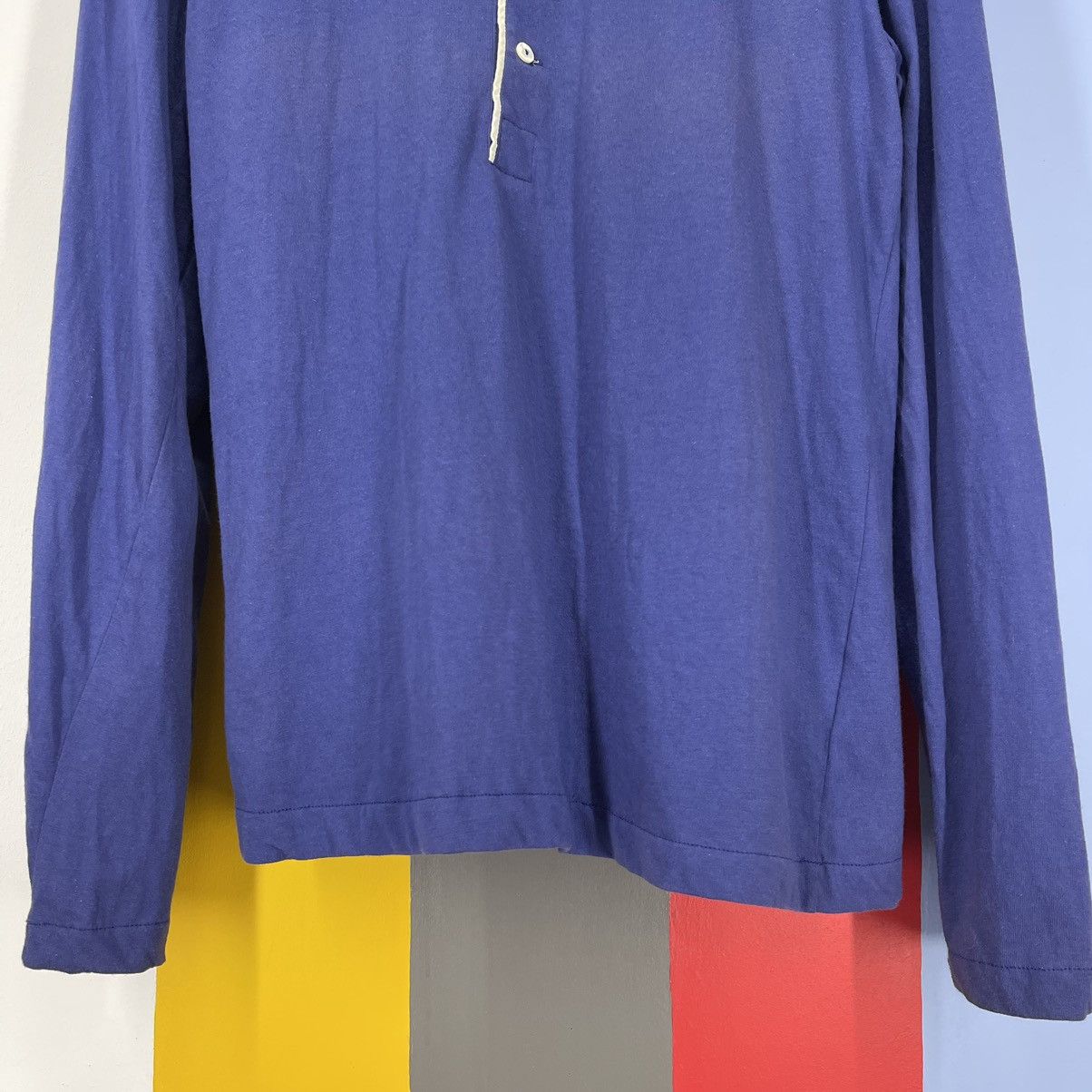 agnes b. AGNES B Button Ups Long Sleeve T Shirt #1758/07 Size US M / EU 48-50 / 2 - 3 Thumbnail