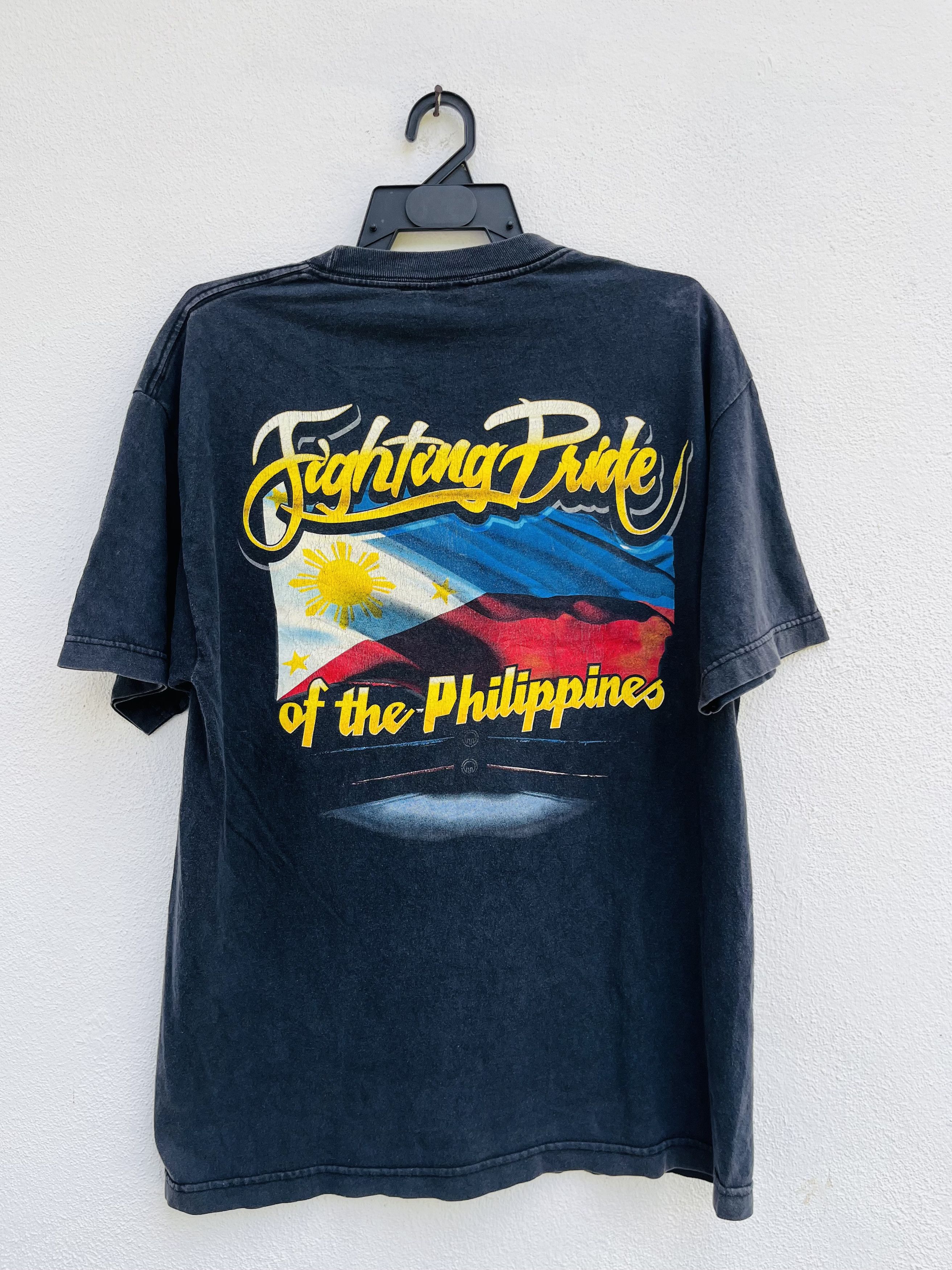 Japanese Brand Vintage Manny Pacquiao Professional Boxer Hip Hop Style Size US L / EU 52-54 / 3 - 2 Thumbnail