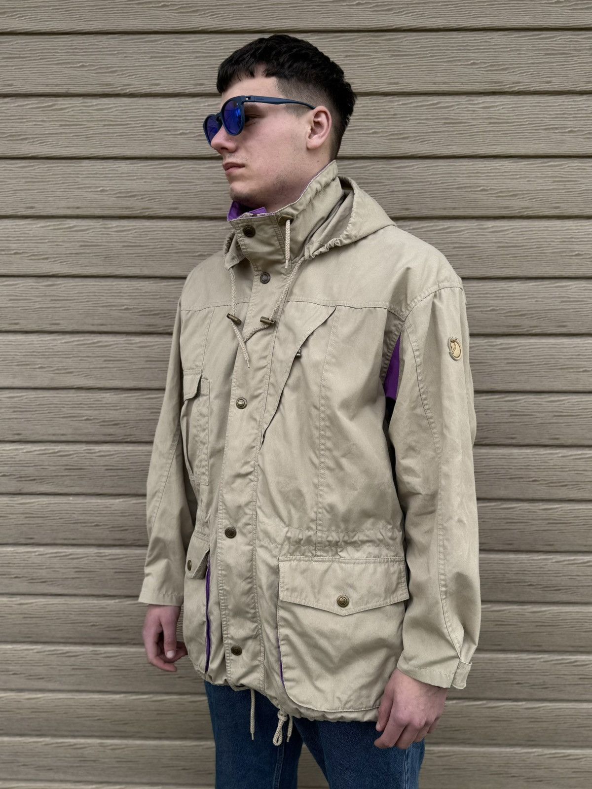 Fjallraven Vintage Fjallraven Hiker Jacket L Parka Hooded Gorpcore 90s Size US L / EU 52-54 / 3 - 2 Thumbnail