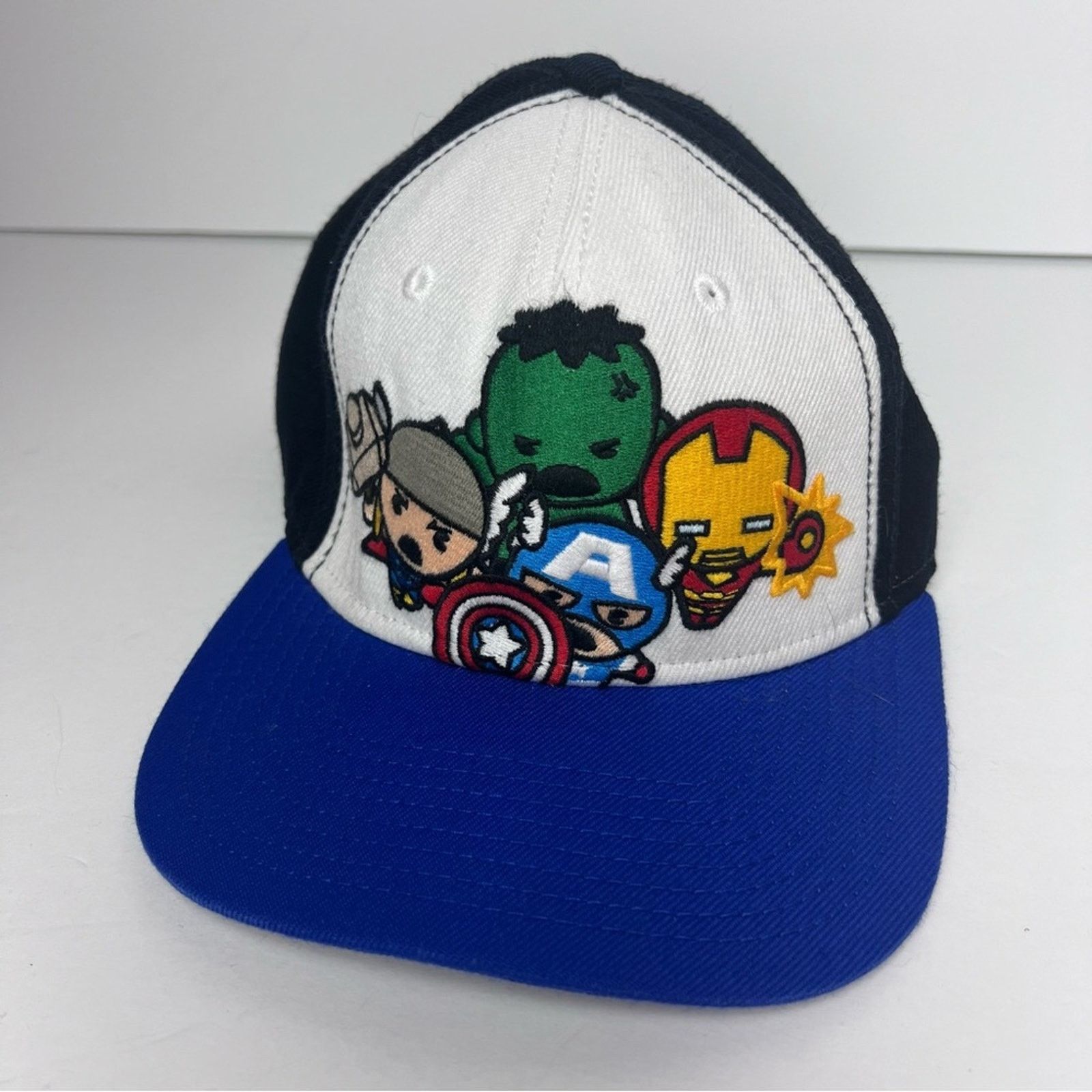 Marvel Comics Marvel Avengers Embroidered Snap Back Trucker Cap Unisex OS Size ONE SIZE - 9 Thumbnail