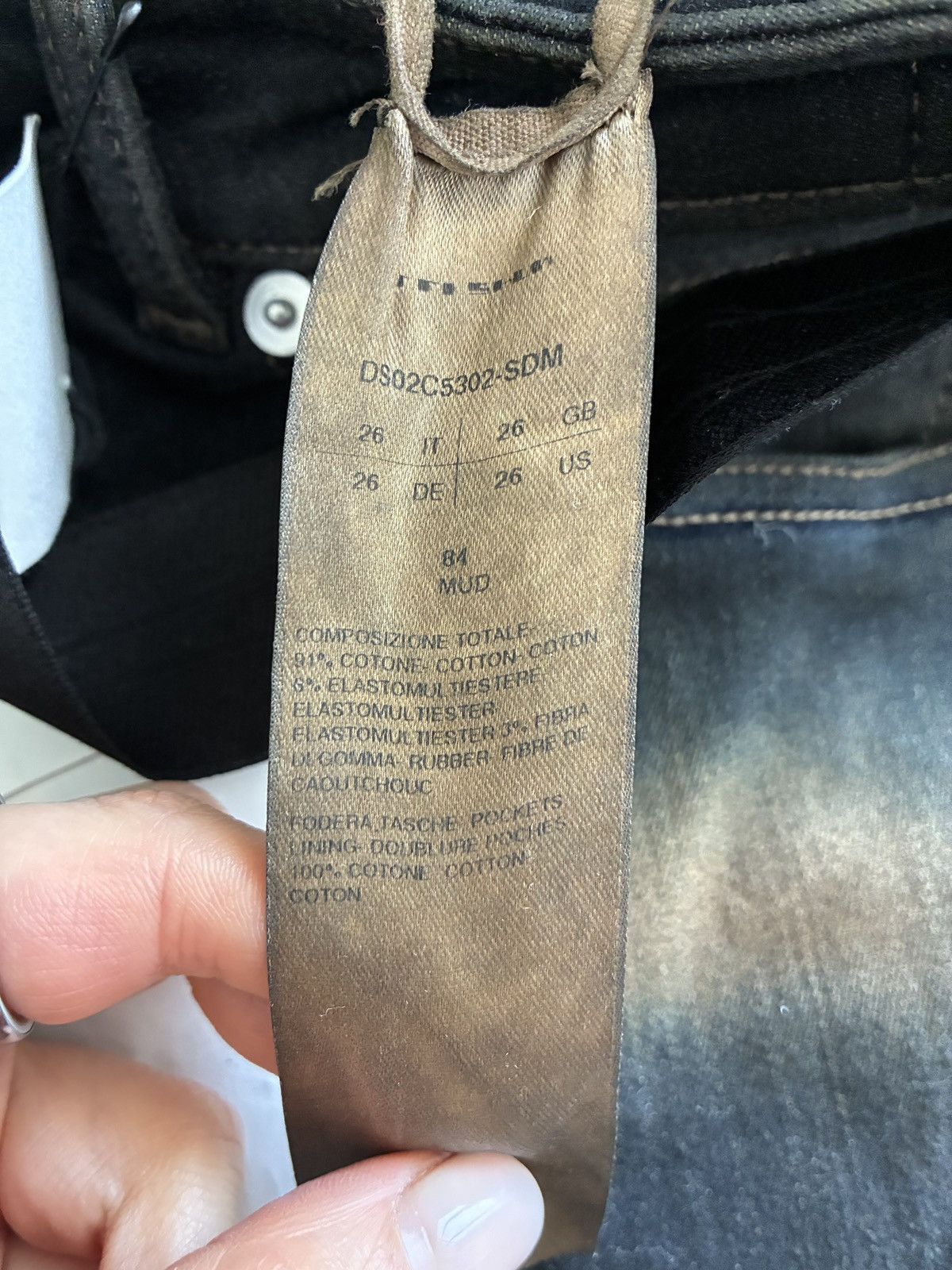 Rick Owens Drkshdw BIAS BOOTCUT DENIM Size 26" / US 2 / IT 38 - 4 Thumbnail