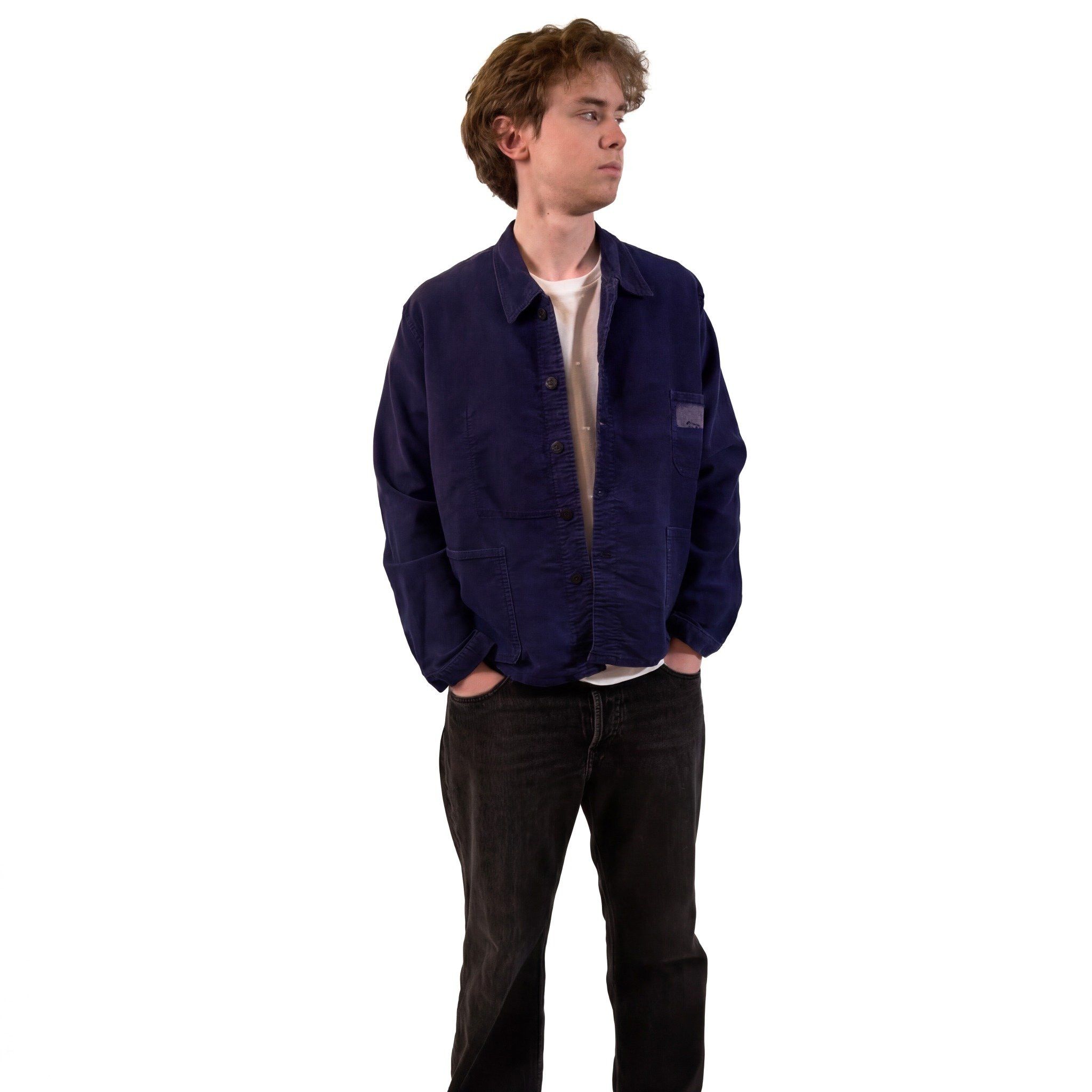 Vintage Vintage 50s French Chore Jacket Size US L / EU 52-54 / 3 - 2 Thumbnail