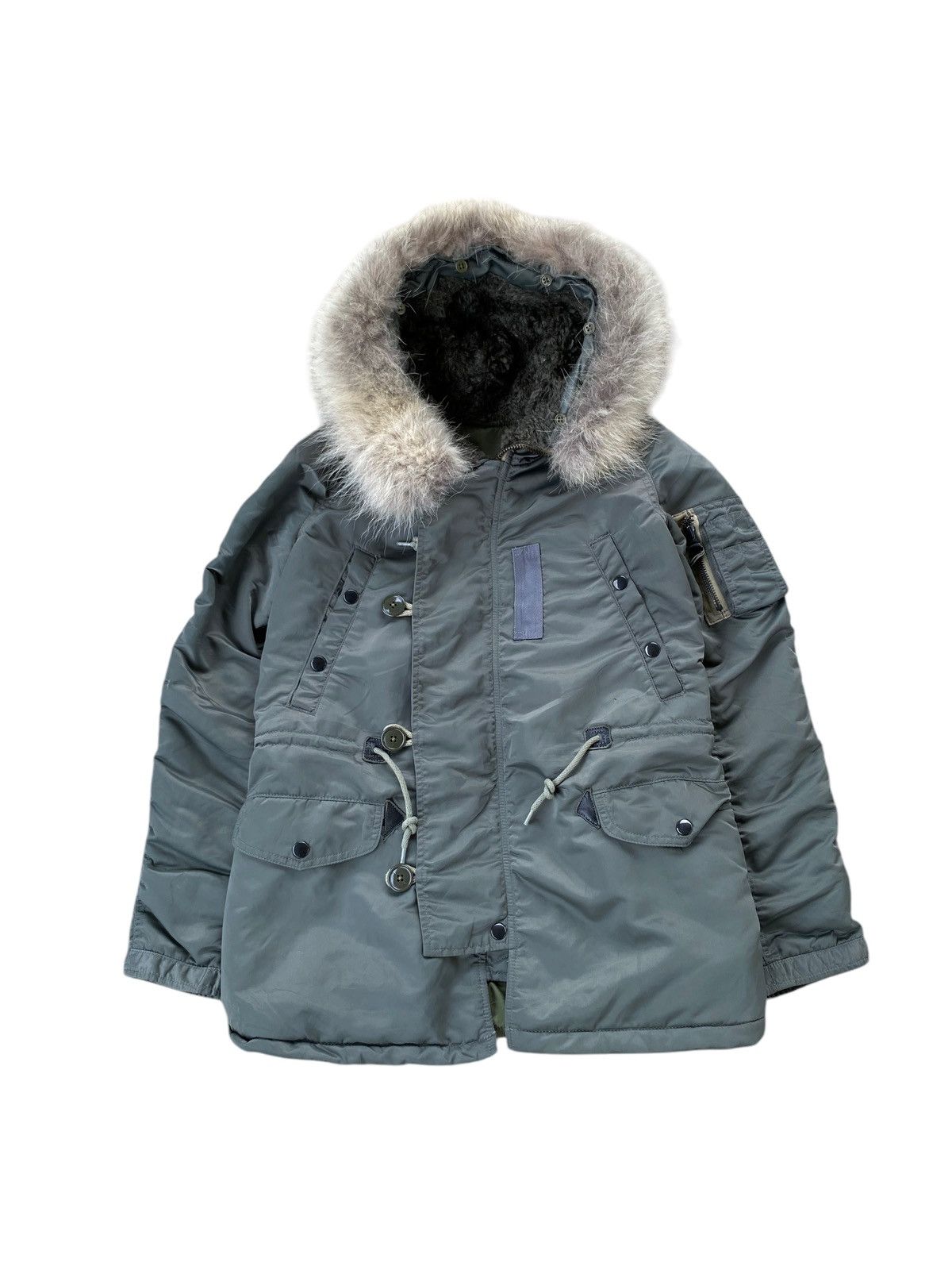 Alpha Industries Vintage n3b fur jacket if six was nine Size US L / EU 52-54 / 3 - 1 Thumbnail