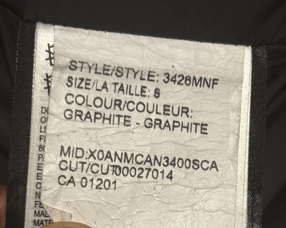Canada Goose CANADA GOOSE Men's Chateau Parka Non-Fur, Small, Graphite Size US S / EU 44-46 / 1 - 12 Thumbnail