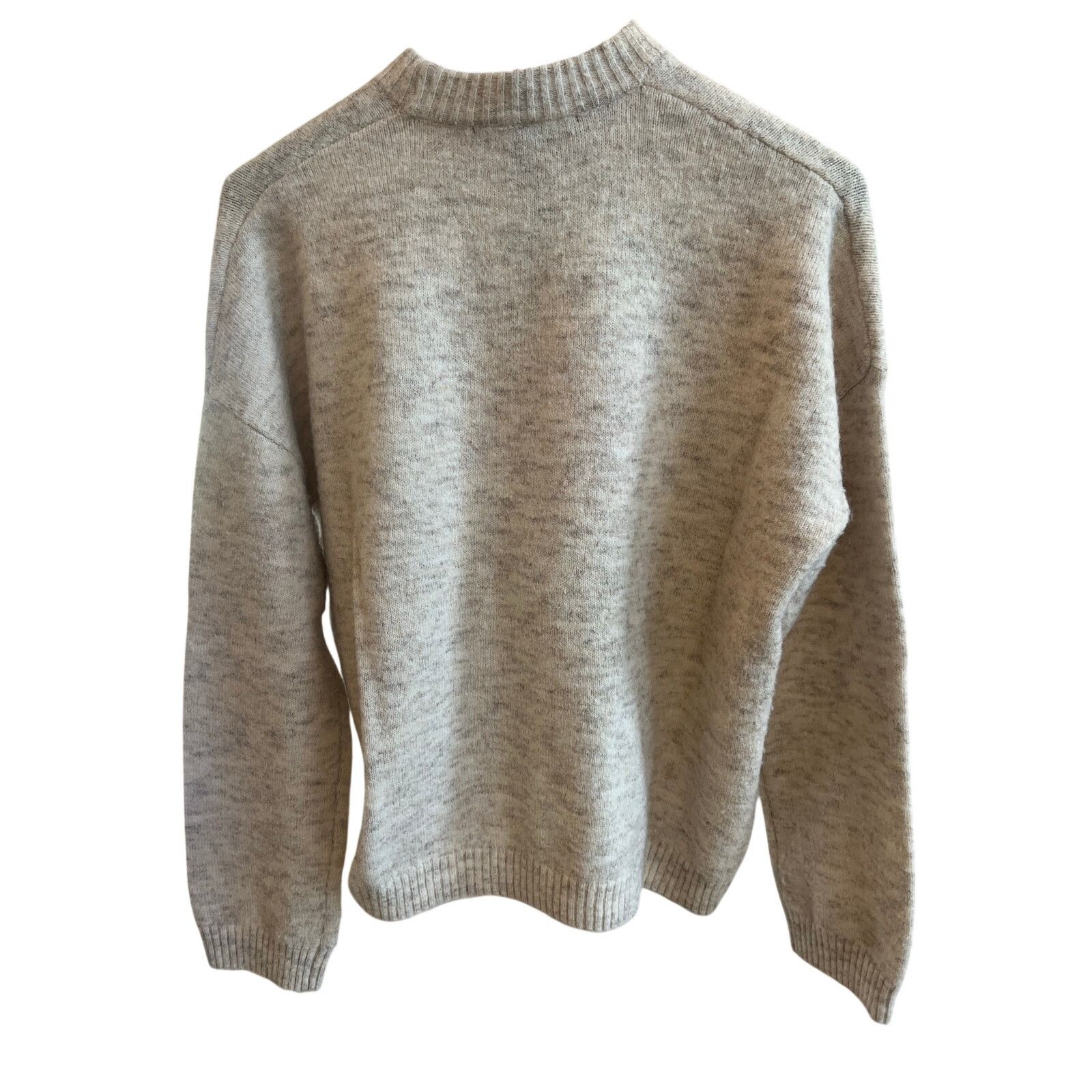 French Connection French Connection Kezia Oatmeal Melange Sweater (Sz S) Size S / US 4 / IT 40 - 3 Thumbnail