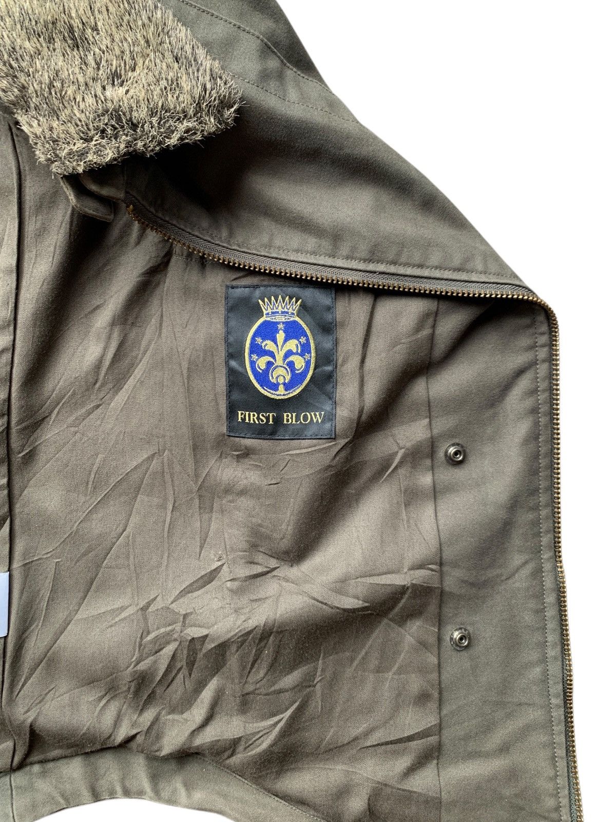 If Six Was Nine × Le Grande Bleu (L.G.B.) First Blow Faux Fur Shearling Jacket Size US M / EU 48-50 / 2 - 7 Thumbnail