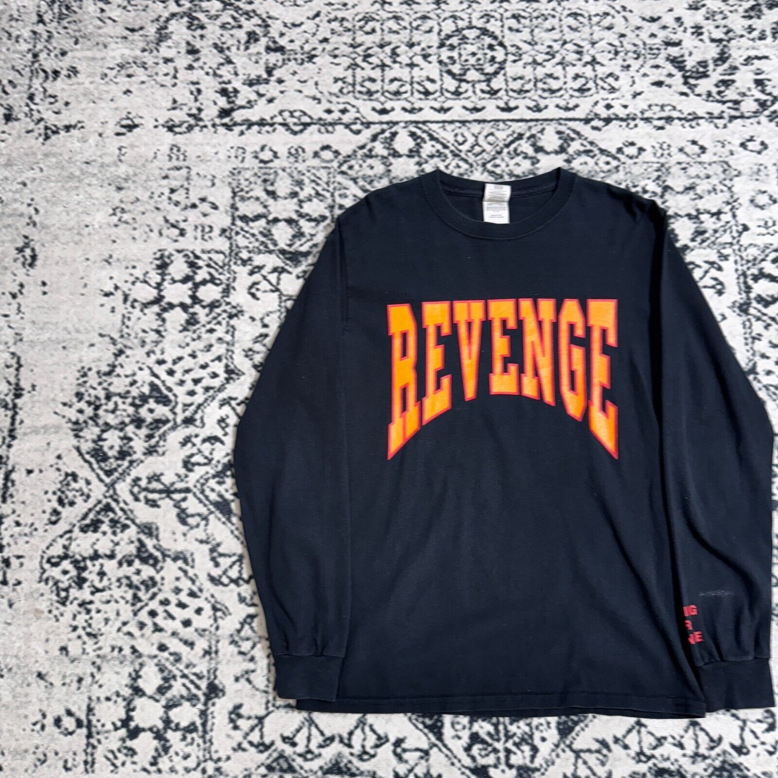 Vintage Drake Black Cotton Long Sleeve Size S Summer Sixteen T-S Size US S / EU 44-46 / 1 - 4 Thumbnail