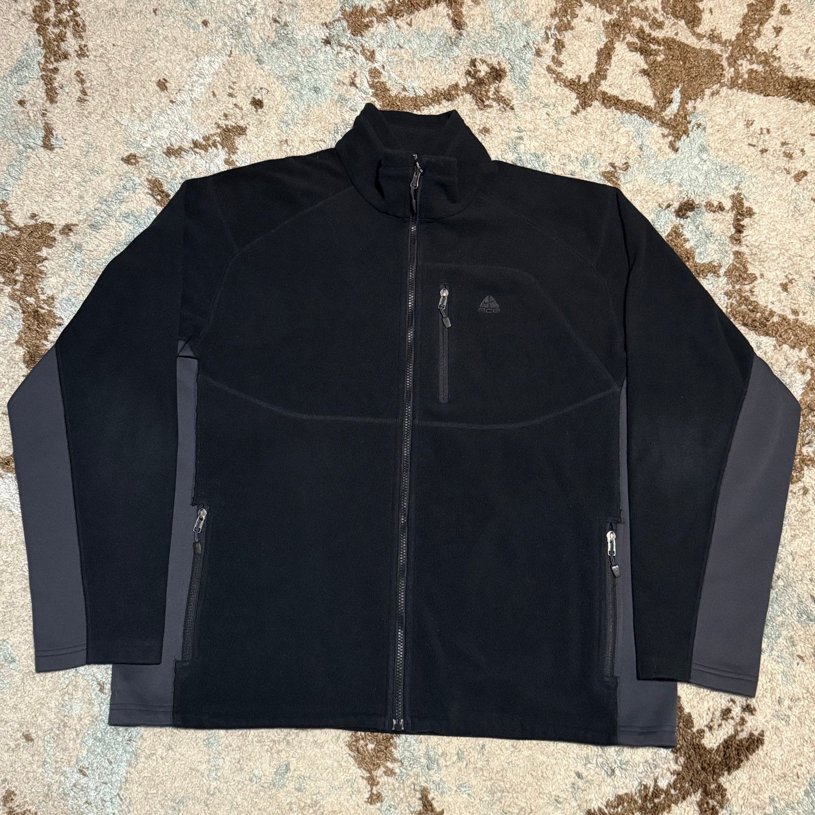 Nike ACG Vintage Nike ACG Fleece Jacket Size XL Black Y2K Therma Fit Size US XL / EU 56 / 4 - 1 Thumbnail