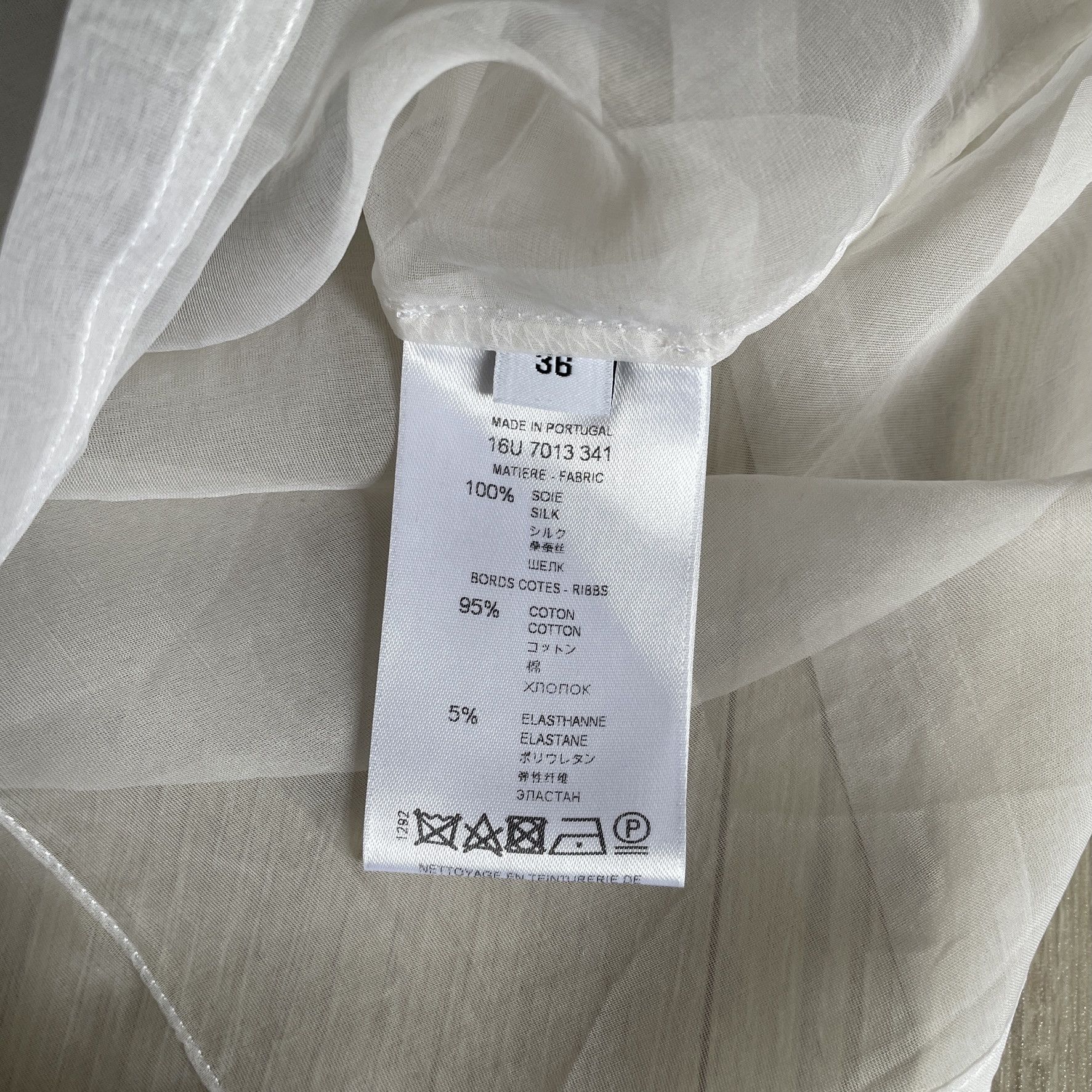 Givenchy Givenchy SS16 mesh tee by Ricardo Tisci Size US S / EU 44-46 / 1 - 9 Thumbnail