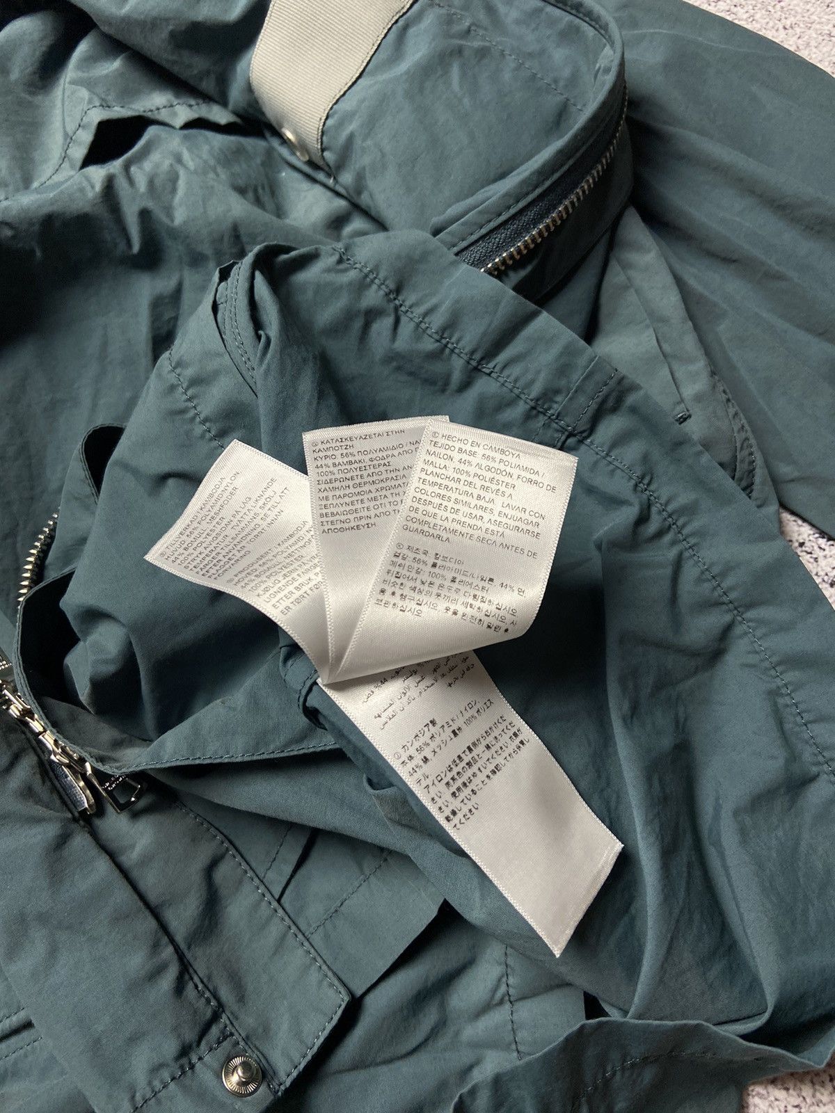 Orlebar Brown Orlebar Brown Metal Jacket Nylon Overshirt Designed Style Size US S / EU 44-46 / 1 - 16 Thumbnail