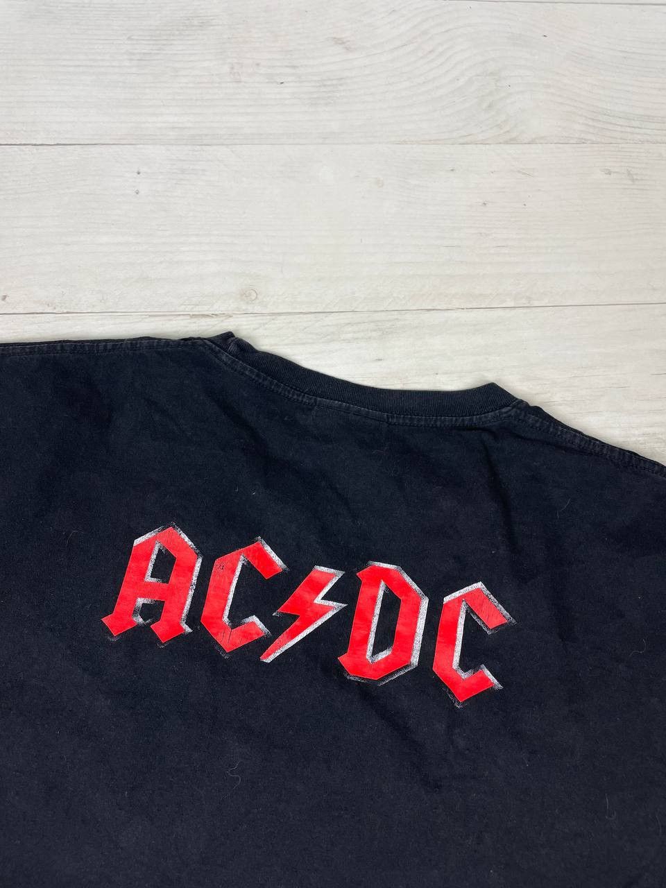 AC/DC Vintage AC/DC 90s Big Logo Rock Band T Shirt Size US XXL / EU 58 / 5 - 11 Thumbnail