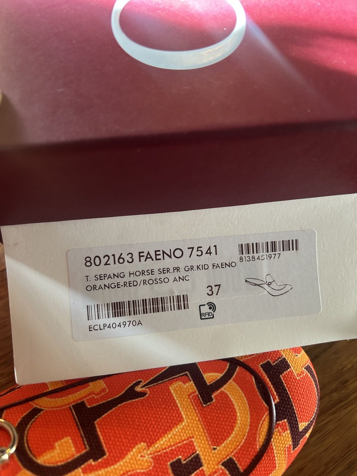 Gucci Gucci Horsebit Closed Tow Slippers Flats Orange Size 37 Size US 7 / IT 37 - 4 Thumbnail