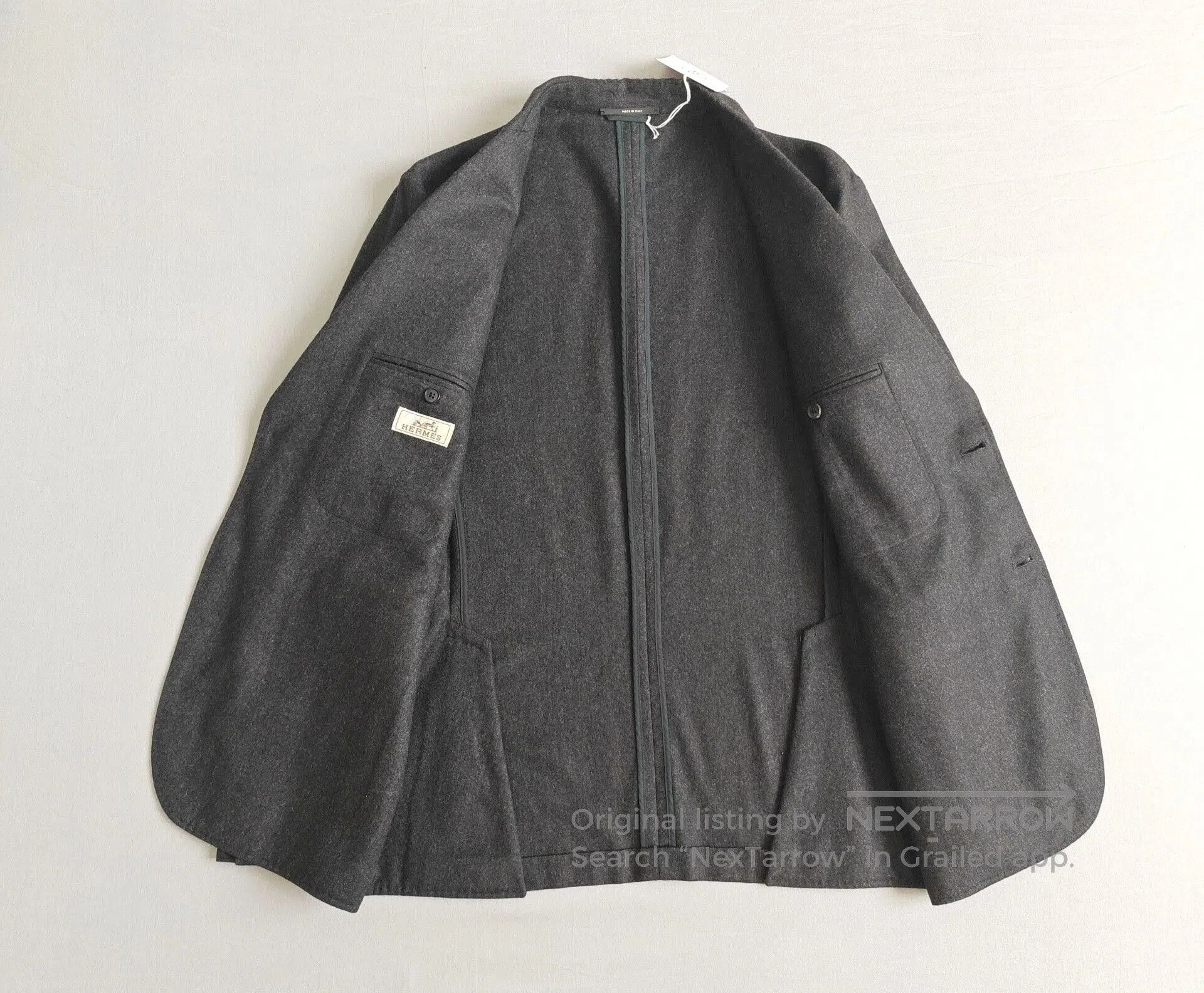 Hermes Hermes Men's Cashmere Suit Jacket. Size US L / EU 52-54 / 3 - 6 Thumbnail