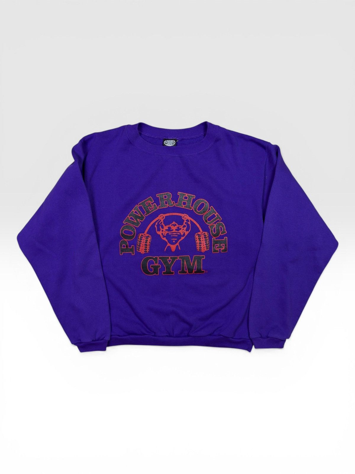 Vintage *RARE* VINTAGE 90s POWERHOUSE GYM SWEATER BODYBUILDING Size US M / EU 48-50 / 2 - 1 Thumbnail