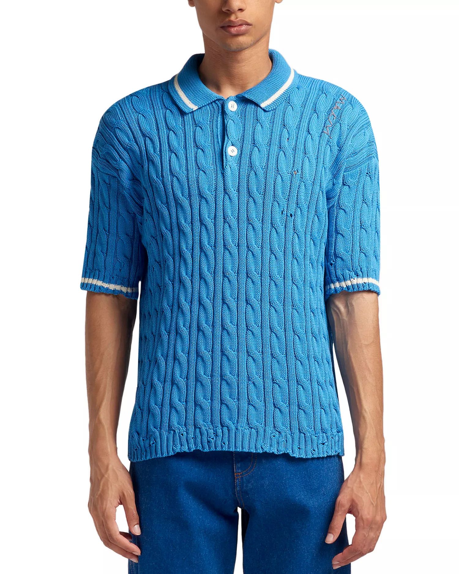 Marni o1w1db10526 T-Shirts in Blue Size US L / EU 52-54 / 3 - 1 Thumbnail