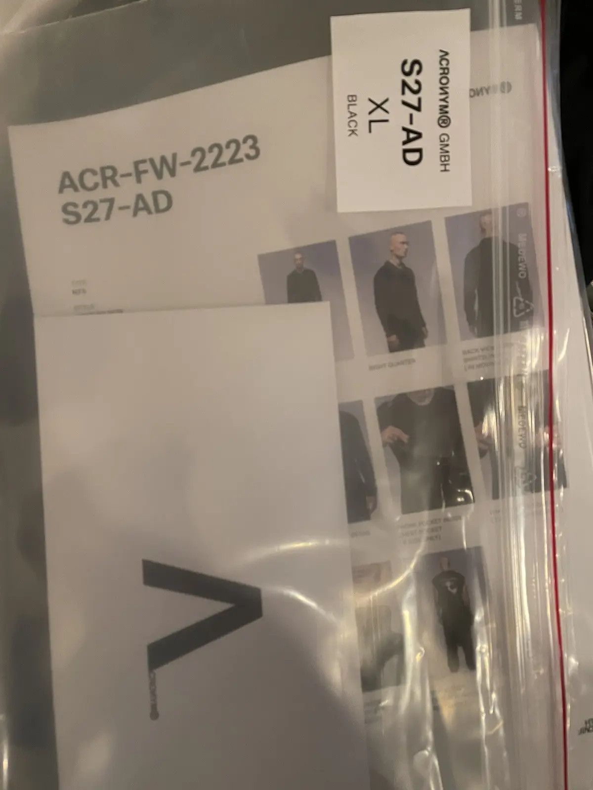 Acronym Acronym S27-AD - XL Size US XL / EU 56 / 4 - 4 Thumbnail