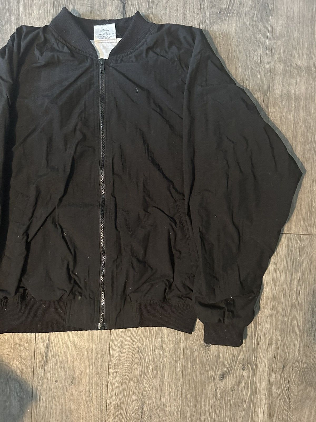 Guess × Vintage Vintage Black Bomber Jacket Size US M / EU 48-50 / 2 - 3 Thumbnail