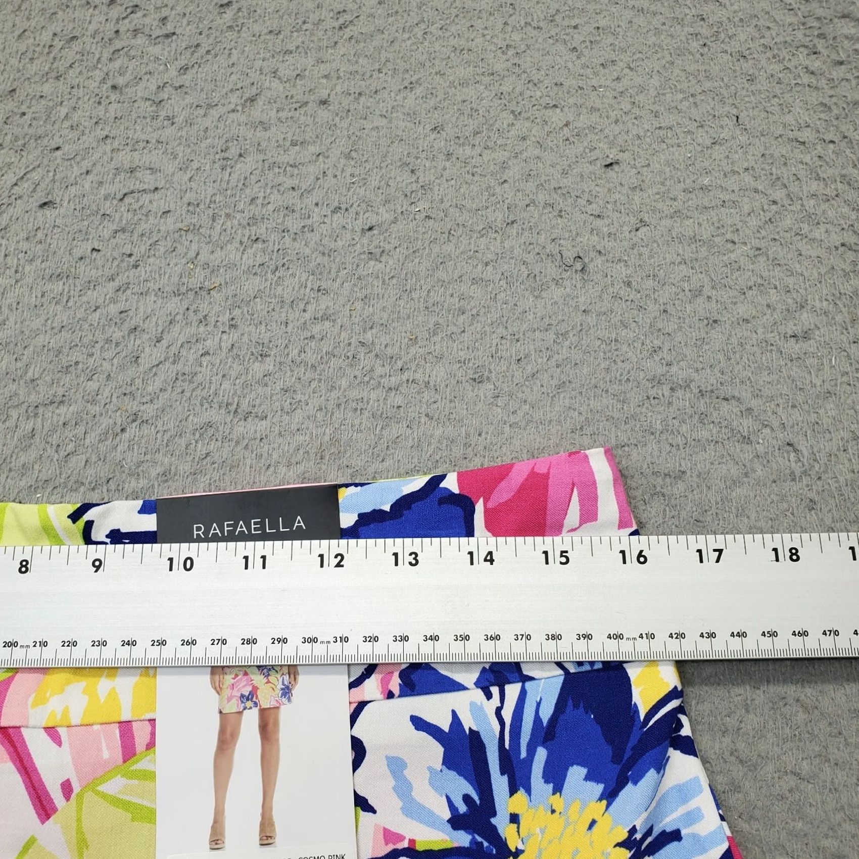 Vintage Rafaella Golf Skort Women S Multi Tropical Elastic Waist Pull On Size ONE SIZE - 5 Thumbnail