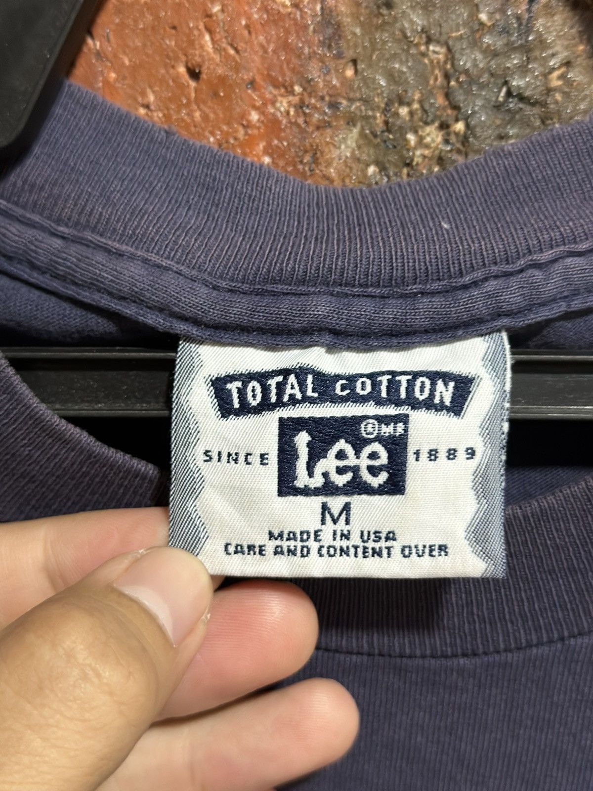 Lee Thrashed Vintage Lee New York City Faded Tee Size US M / EU 48-50 / 2 - 7 Thumbnail