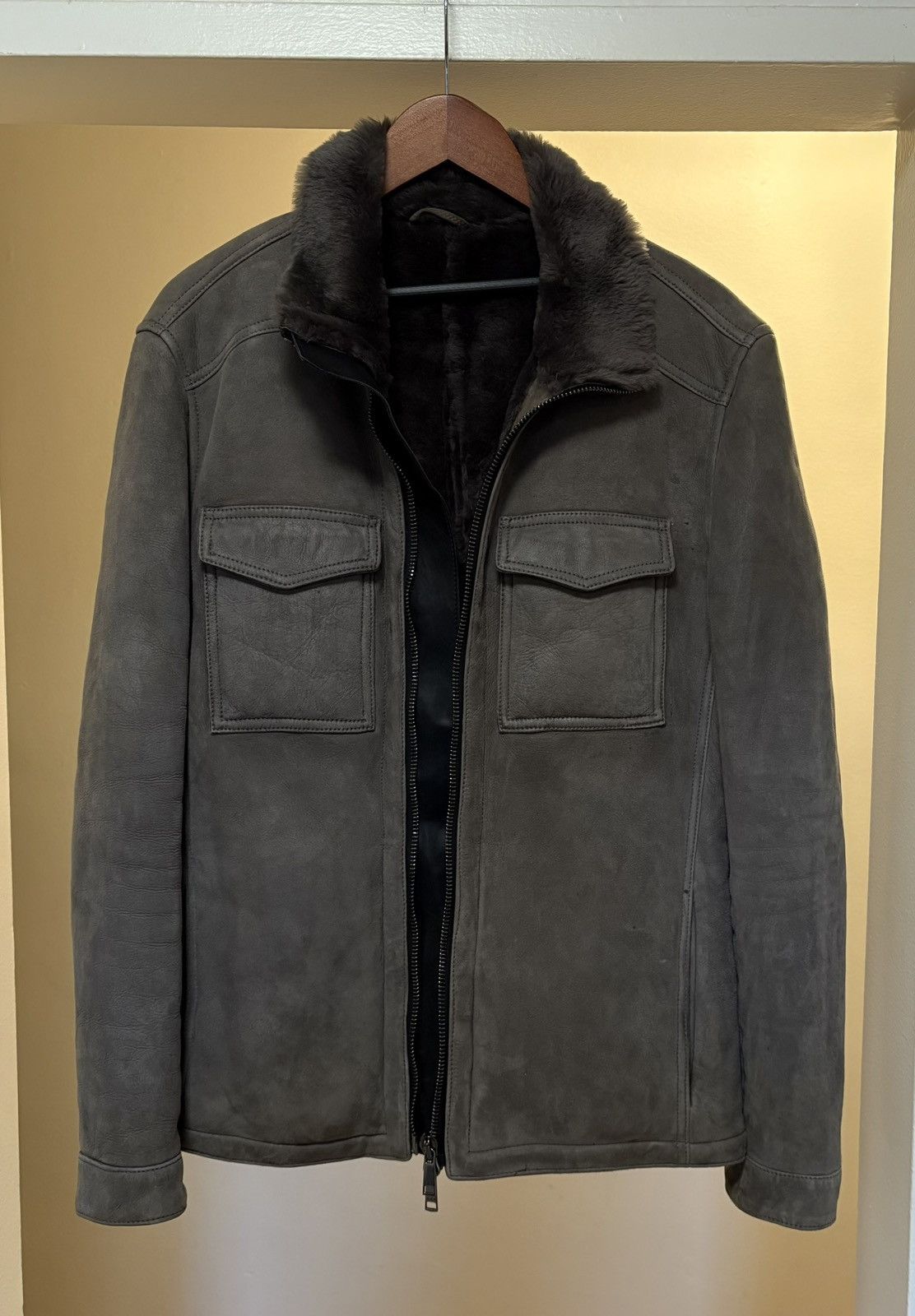Tom Ford BNWT ARI SOHO Shearling Jacket Size US L / EU 52-54 / 3 - 1 Thumbnail