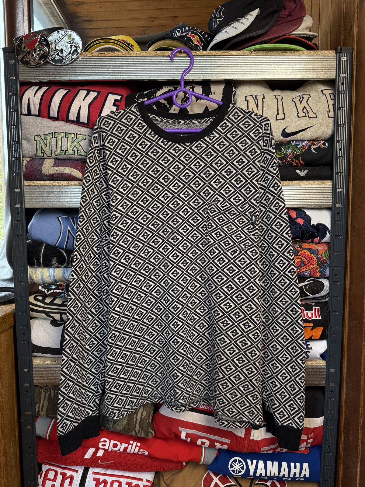 Other Stussy big-logo full monogram rare vintage sweatshirt Size M / US 6-8 / IT 42-44 - 1 Thumbnail