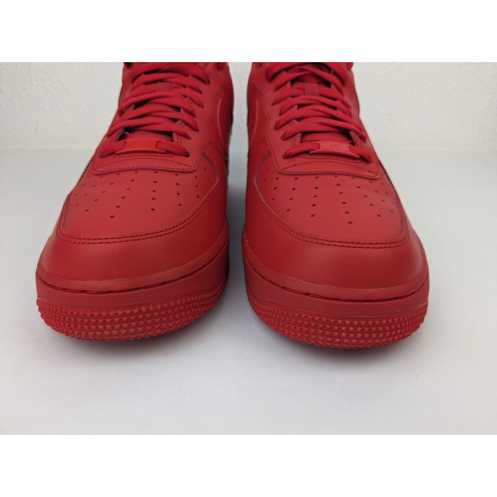 Nike Nike Air Force 1 Low 07 LV8 CW6999-600 Triple Red Mens Sz 12 Size US 12 / EU 45 - 3 Thumbnail