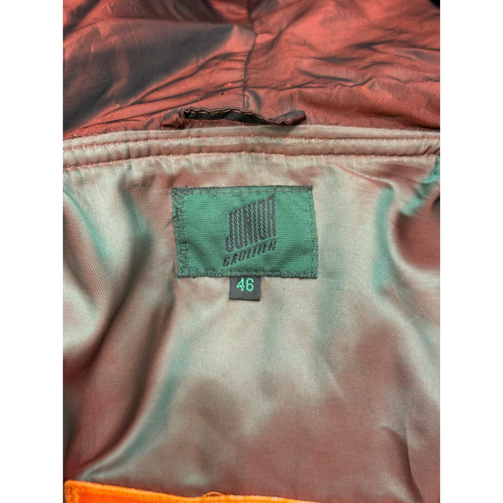 Jean Paul Gaultier 1990s Jean Paul Gaultier iridescent bomber jacket Size L / US 10 / IT 46 - 10 Thumbnail