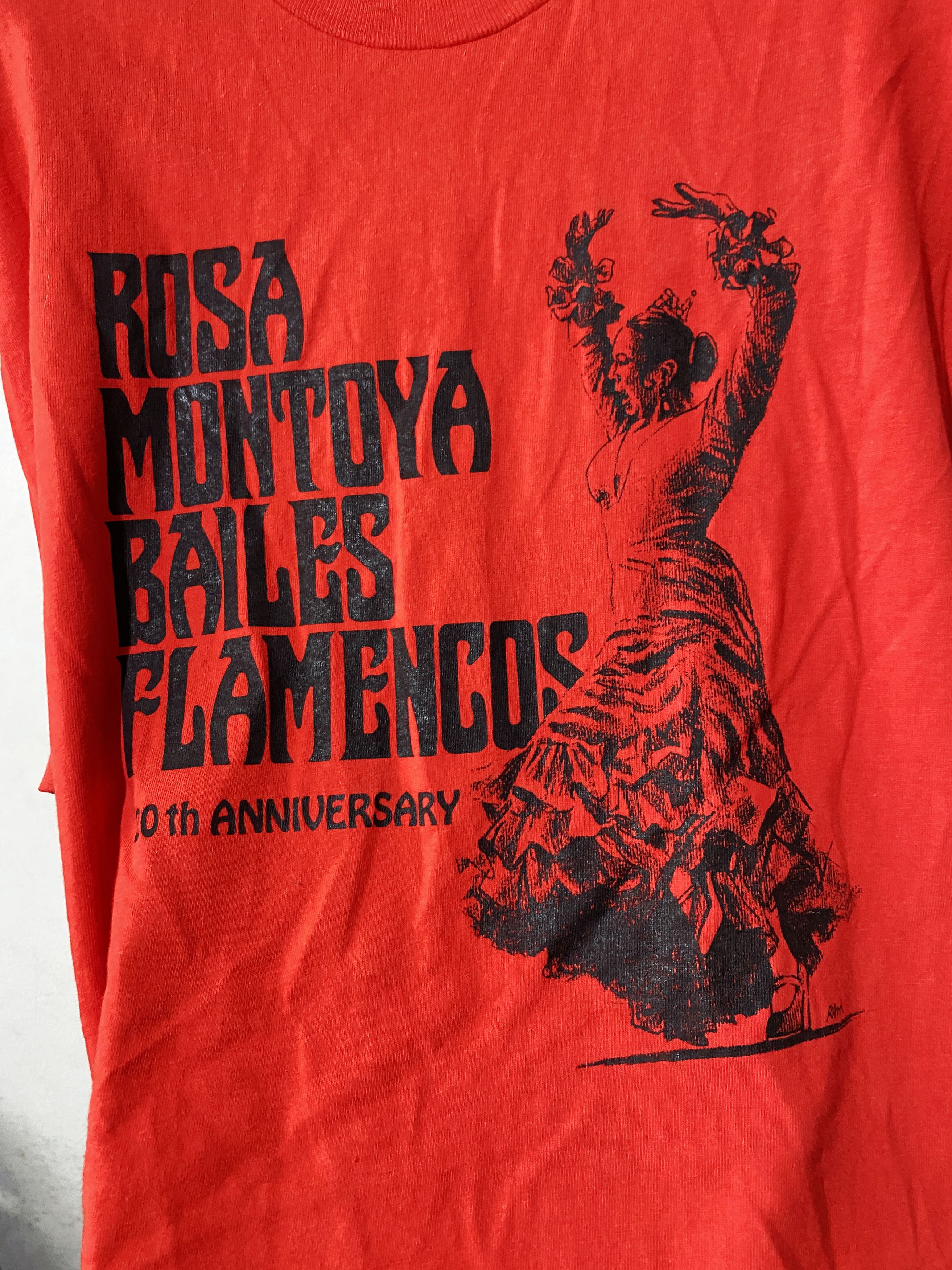 Vintage Vintage 80s Flamenco Dancer Shirt Size US XL / EU 56 / 4 - 2 Thumbnail