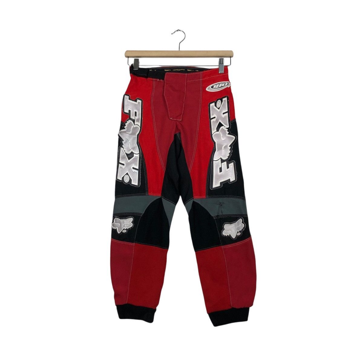 Japanese Brand 📌Vintage Racing Pants Motorcross Fox Big Logo Size US 26 / EU 42 - 2 Thumbnail