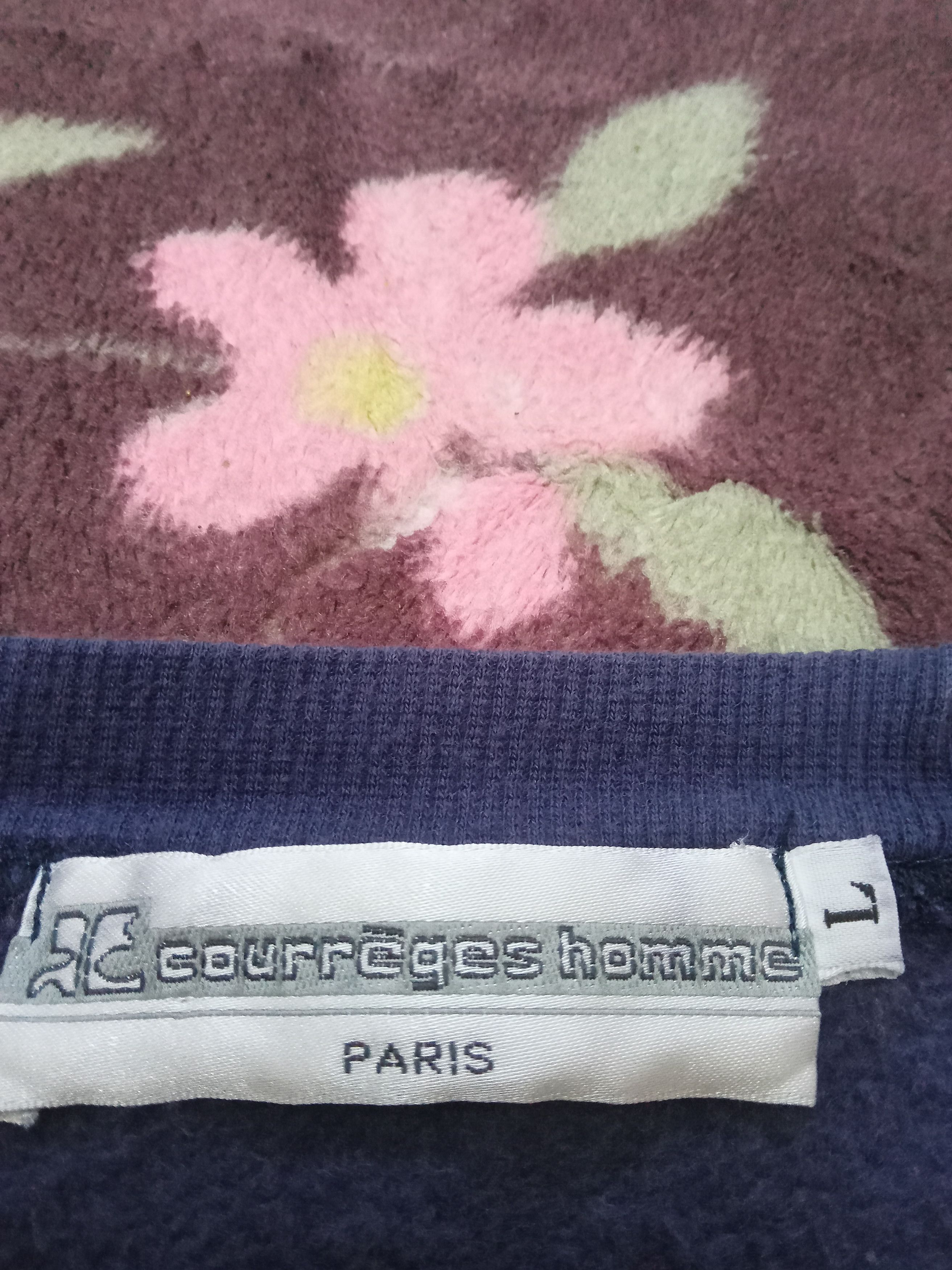 Courreges Courreges Vintage Sweatshirt / Sweater Size US L / EU 52-54 / 3 - 3 Thumbnail