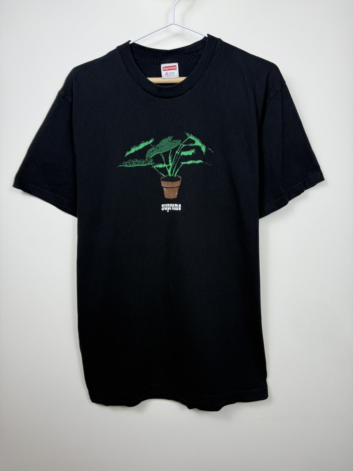 Supreme Supreme Plant Tee Black — Size L — Made in USA Size US L / EU 52-54 / 3 - 1 Thumbnail