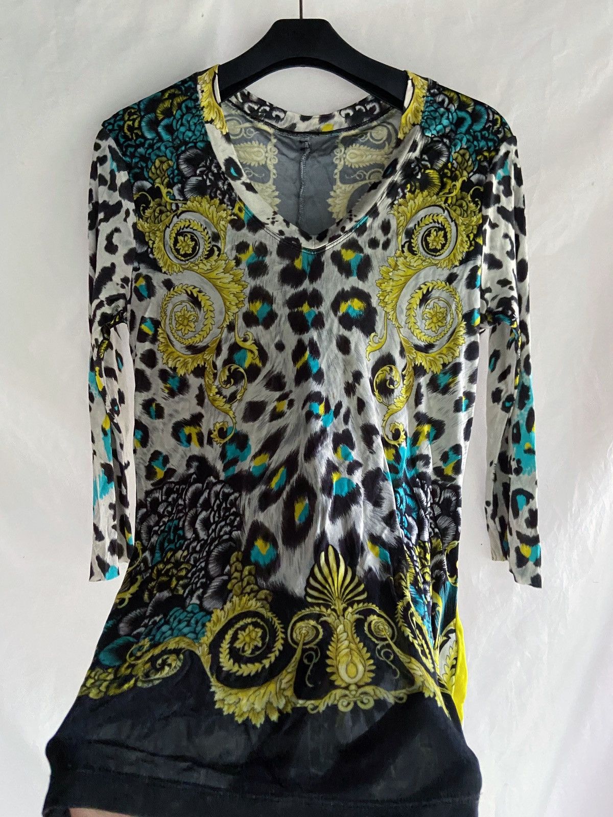 Versace GIANNI VERSACE LEOPARD LONG SLEEVE Size S / US 4 / IT 40 - 2 Thumbnail